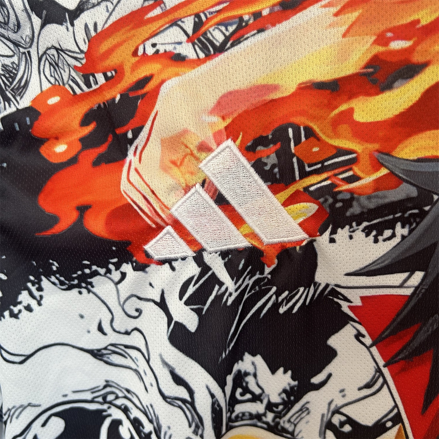 Japan 25-26 One Piece Luffy Flame Fist Special Edition Jersey - Fans Version - JerseysGala