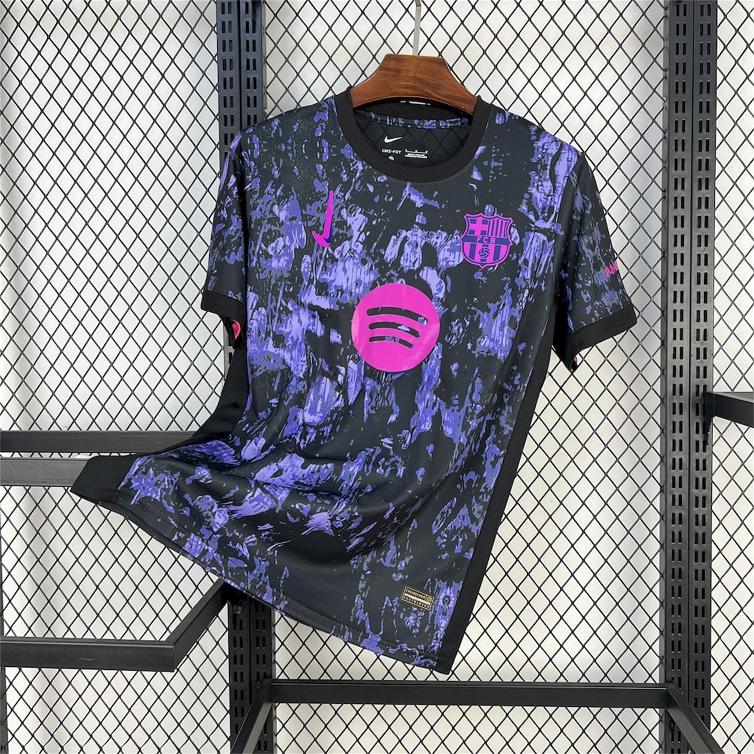 B.A.R.S.A 25-26 Purple Rock Pattern Jersey - Fans Version - JerseysGala