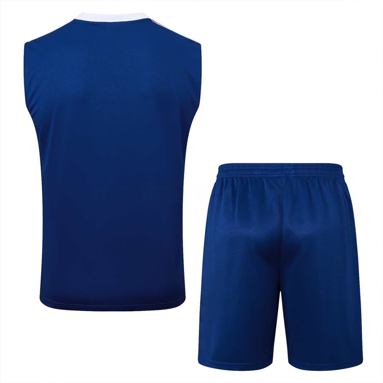 Arsenal 25-26 Throwback Trefoil Vest Training Set - Royal Blue Vest and Shorts - JerseysGala
