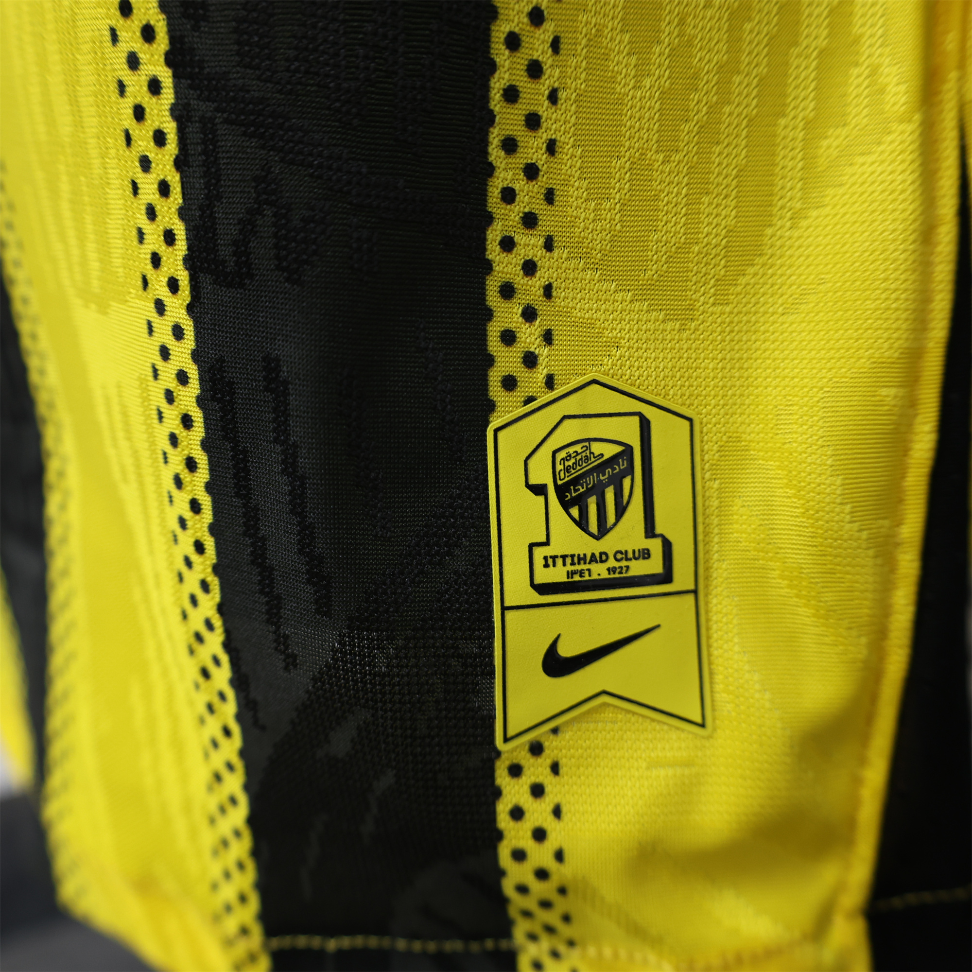 Al Ittihad Jeddah United 24-25 Home Jersey with New Sponsers - Player Version - JerseysGala