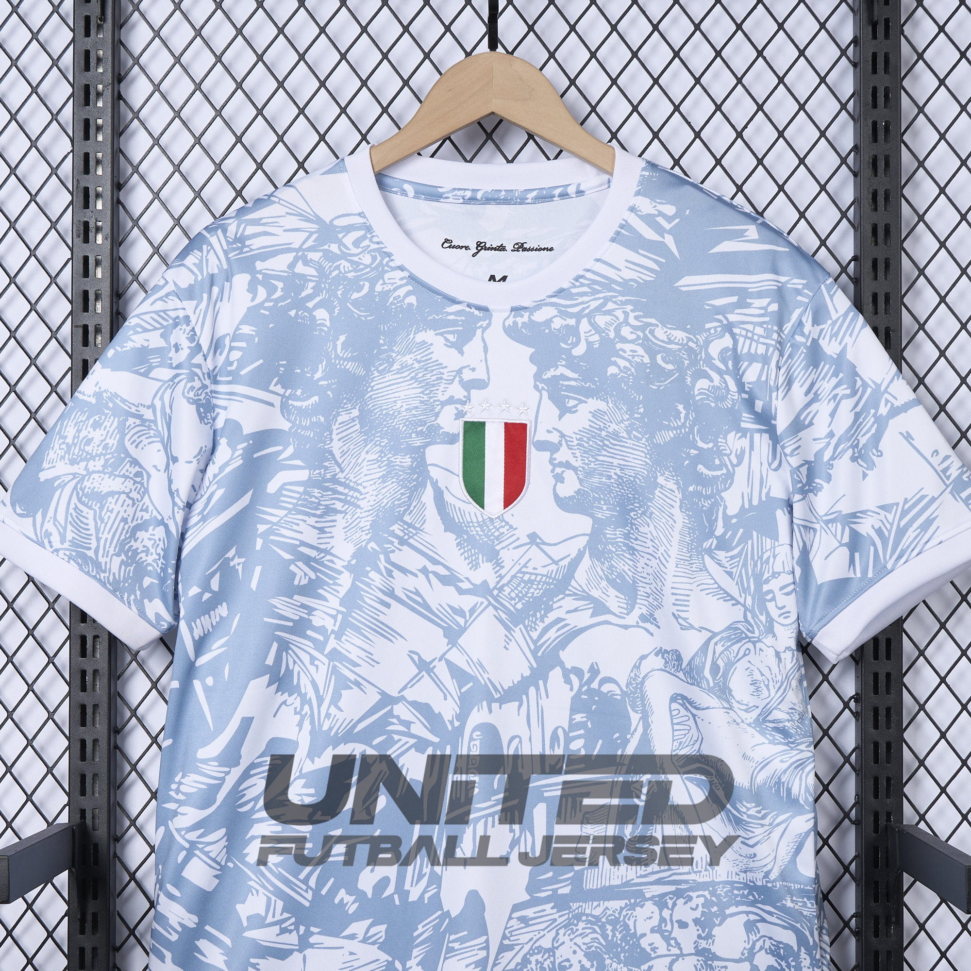 Italy 2024 White Special Edition Jersey - Fans Version - JerseysGala