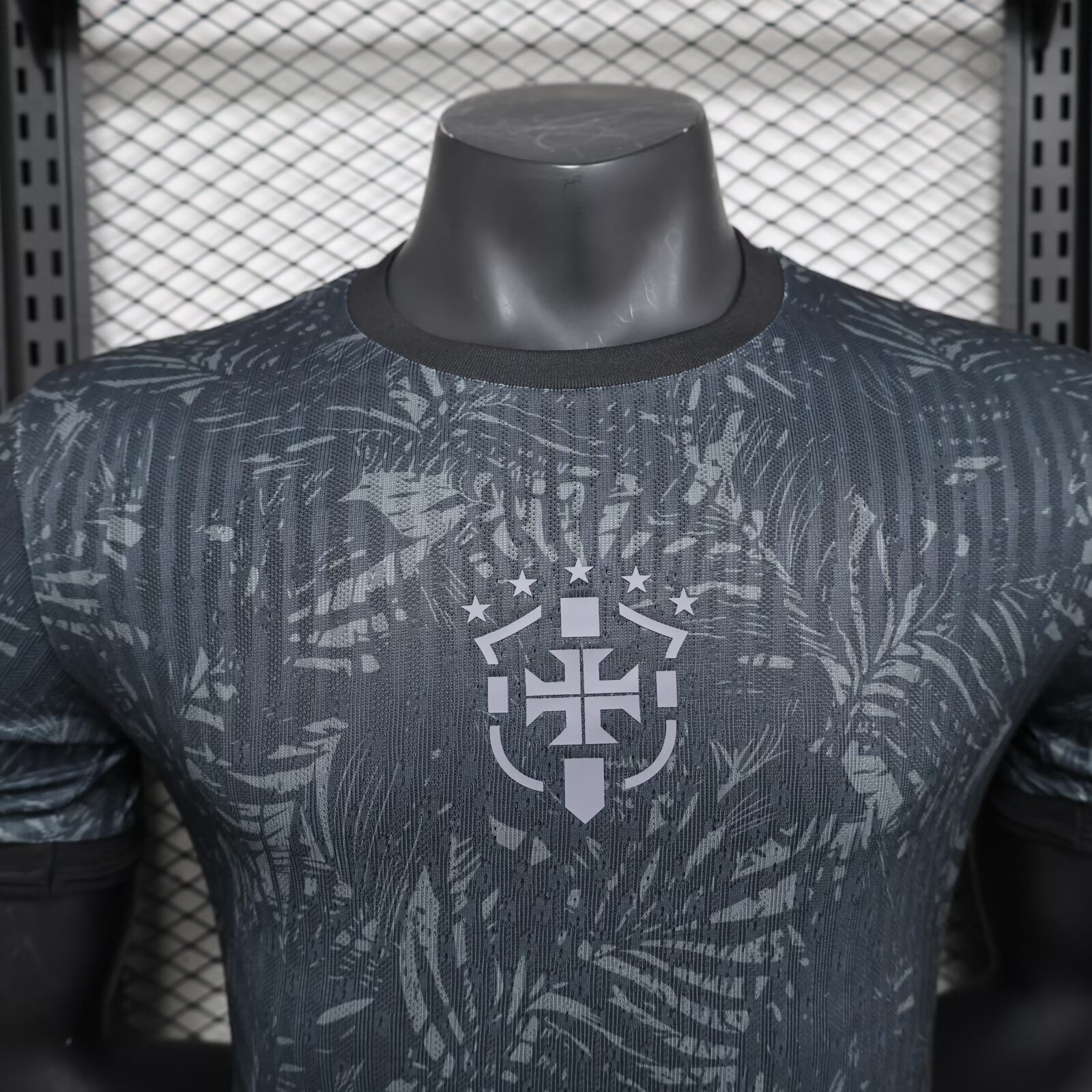Brazil 2024-25 COMMA Neymar Black Jersey - Player Version - JerseysGala
