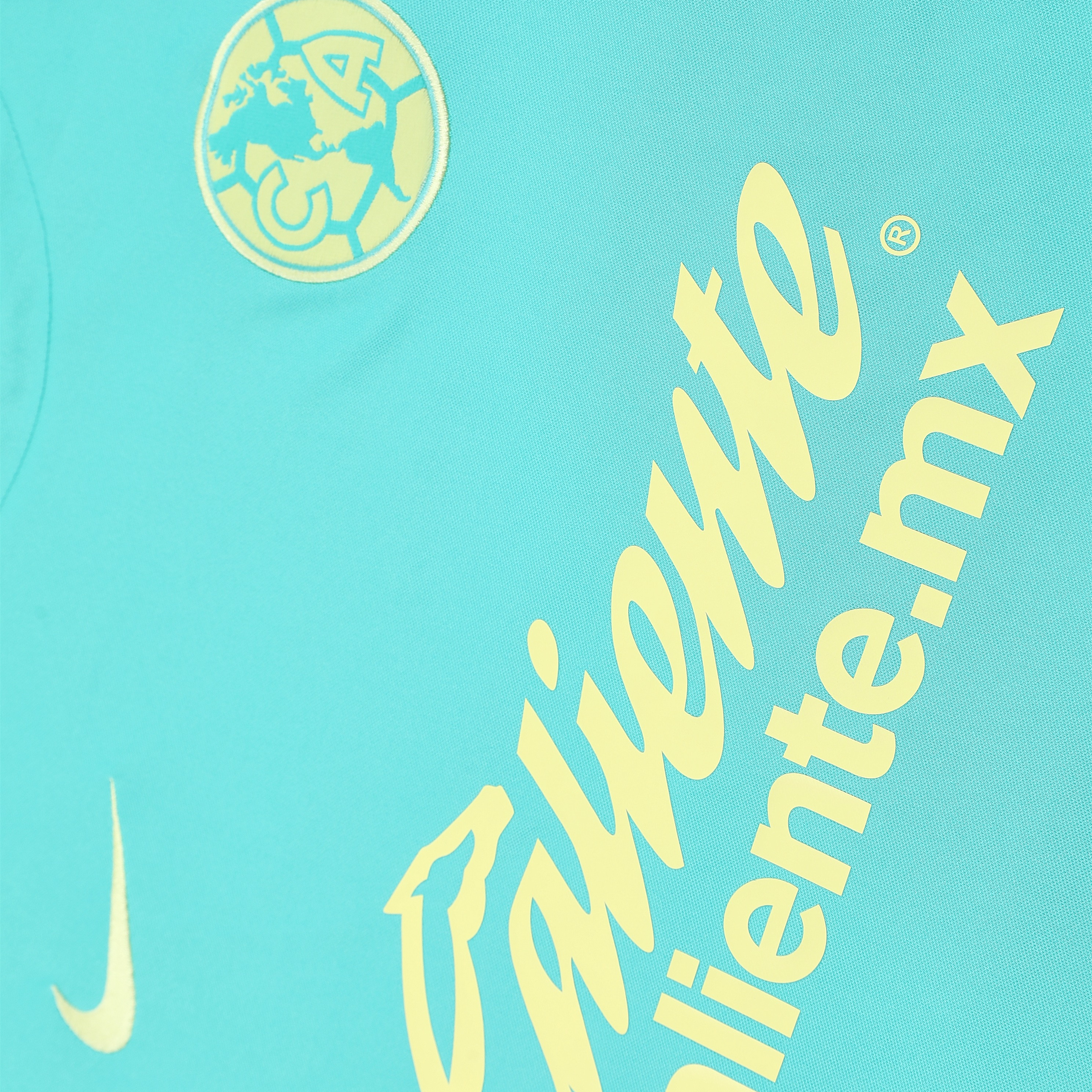 Club América 24-25 Short-Sleeve Training Set - Light Green Top & Grey Shorts - JerseysGala