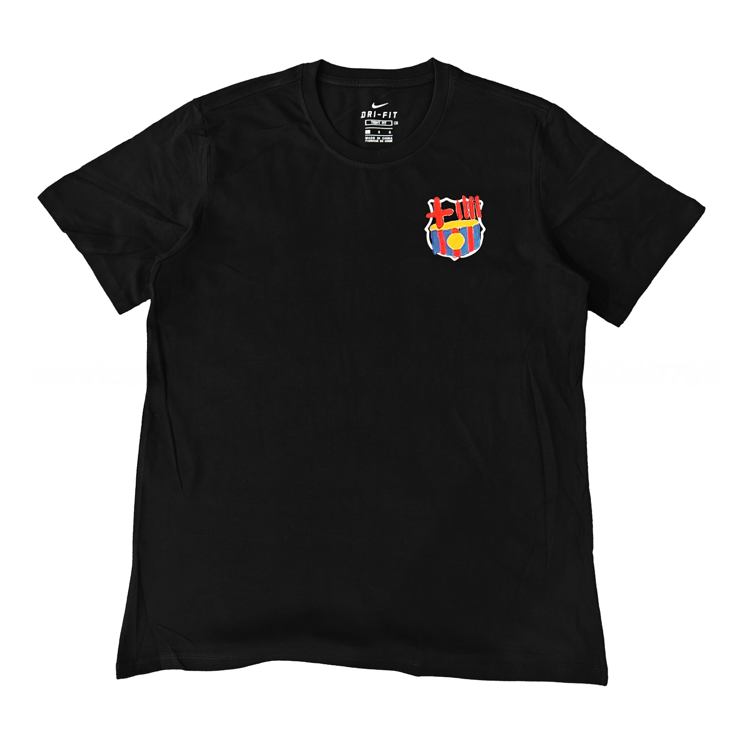 B.A.R.S.A Tots Units Fem Força Full-Color Drawing Of The Shield T-shirt【Black】 - JerseysGala