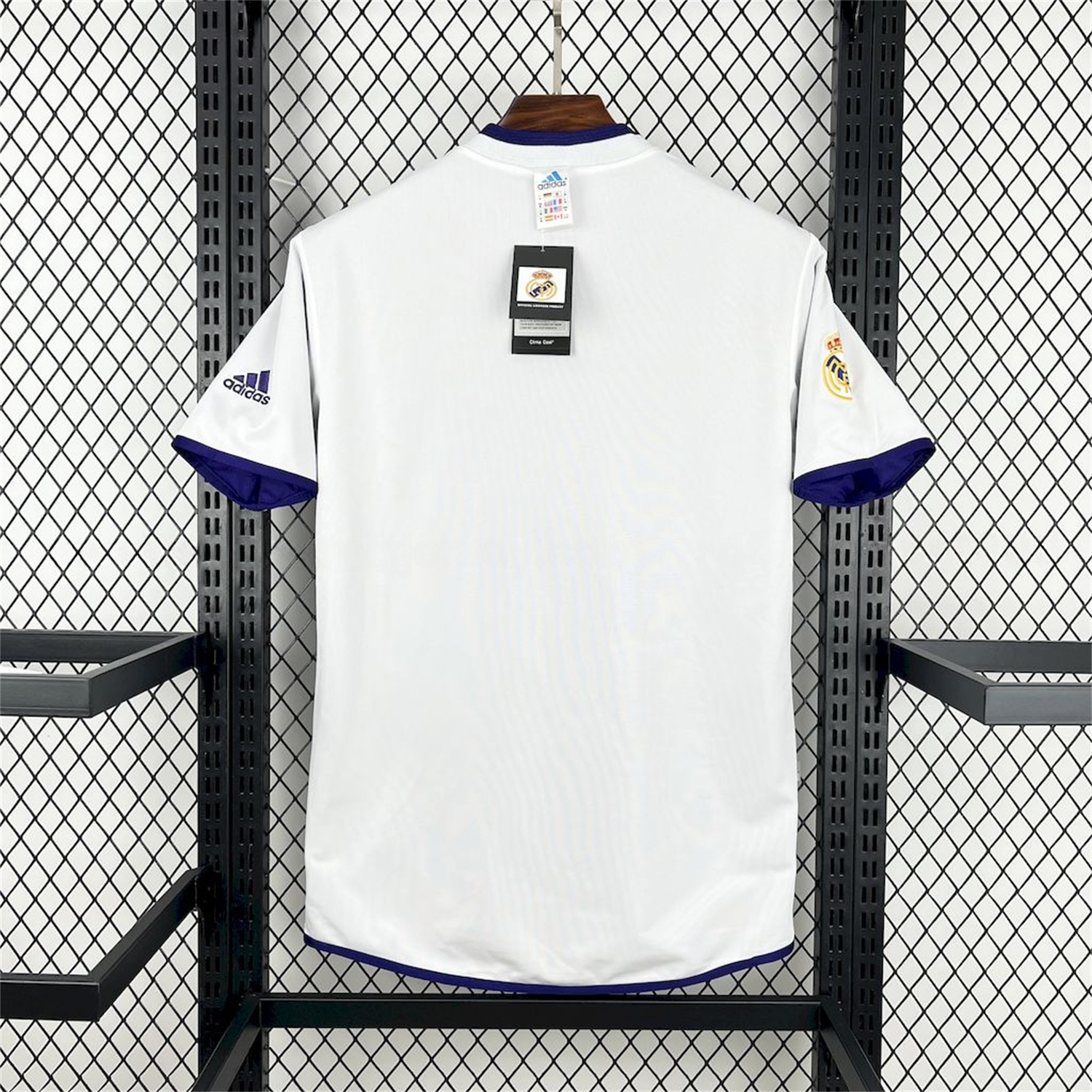 Retro Real Madrid 2002-03 Reversible Double-sided Centenary Third Unsponsored Jersey - JerseysGala