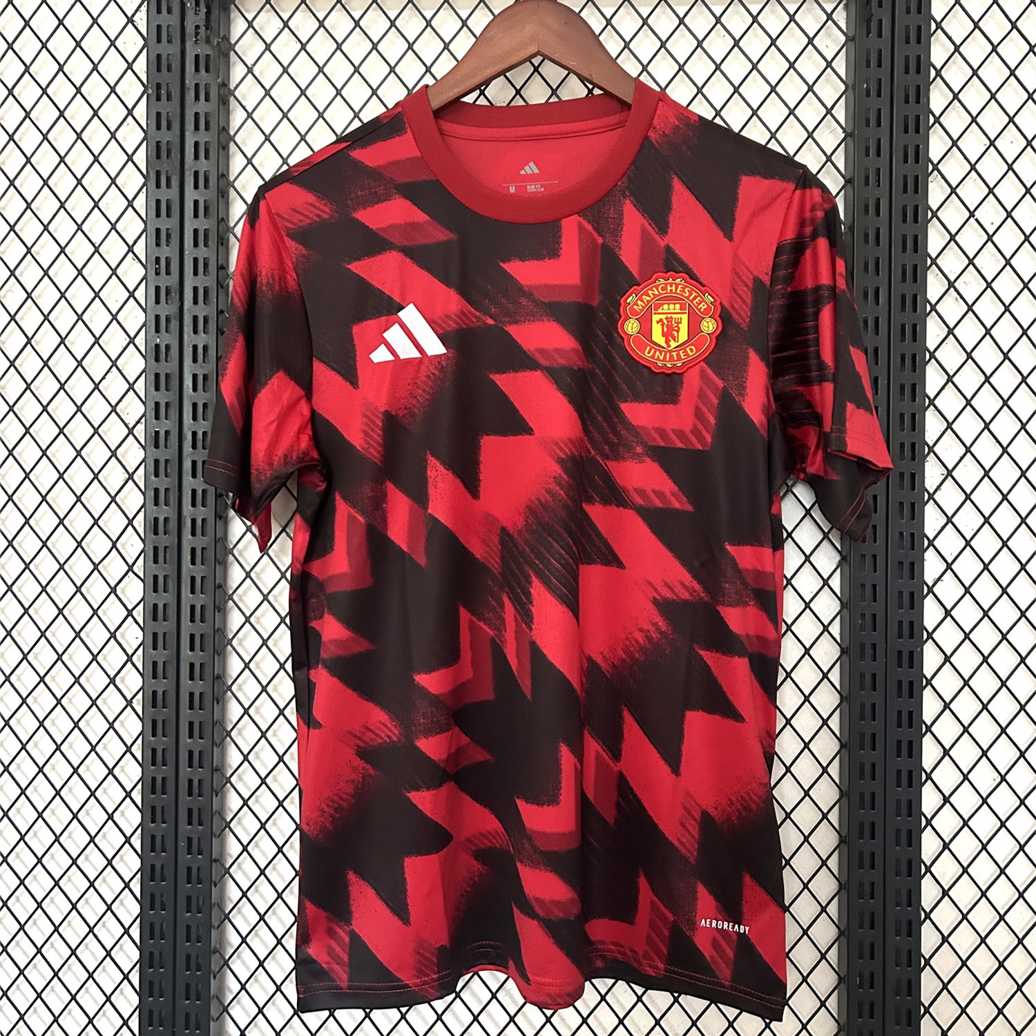 Manchester United 25-26 Red Pre-match Training Jersey - Fans Version - JerseysGala
