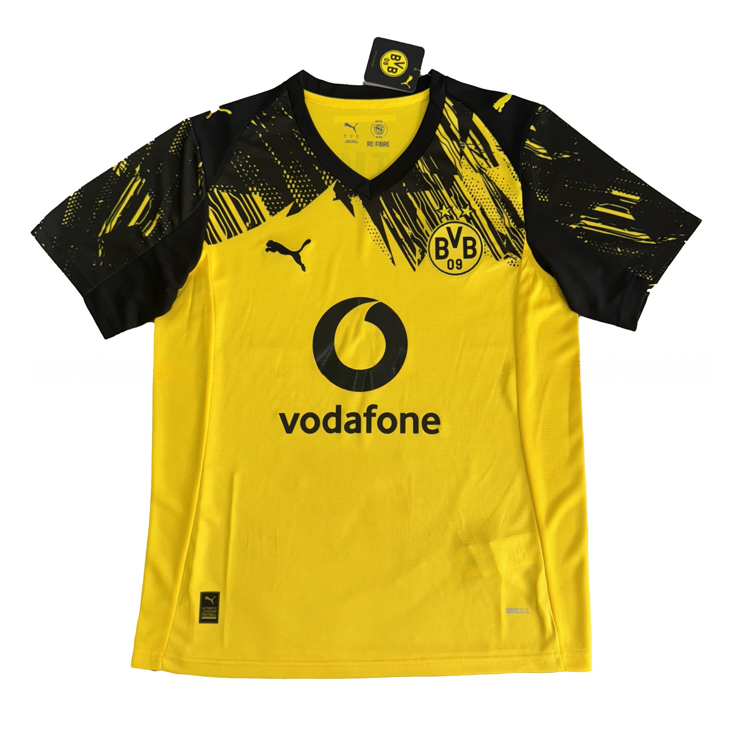Dortmund 25-26 Home Unsponsored Jersey With Chest Sponsor - Fans Version - JerseysGala