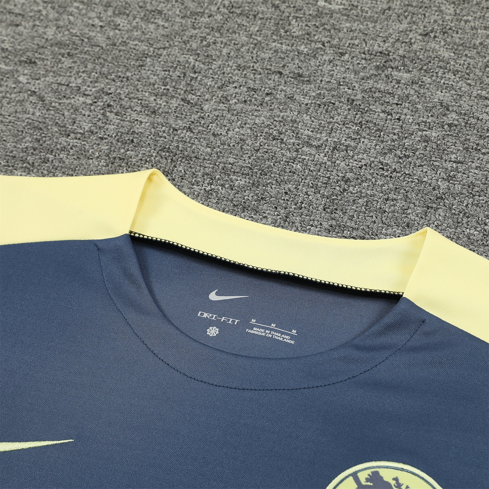 Club América 24-25 Short-Sleeve Training Set - Grey Top & Shorts - JerseysGala