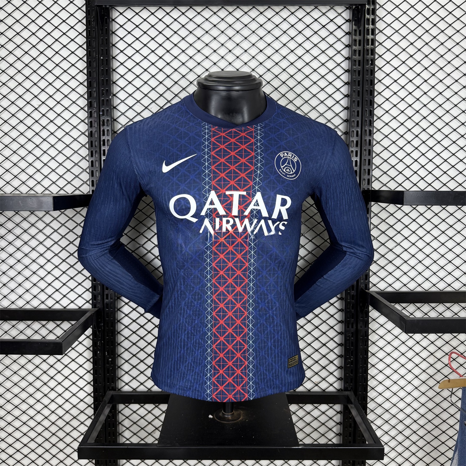 Paris Saint-Germain PSG 25-26 Home Long Sleeves Jersey - Player Version - JerseysGala