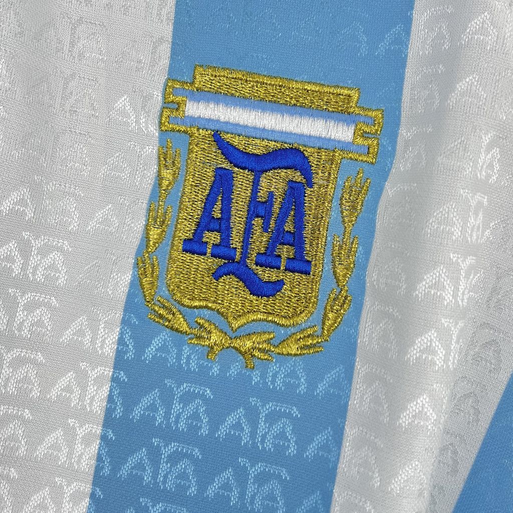 Retro Argentina 1996 Home Jersey - JerseysGala