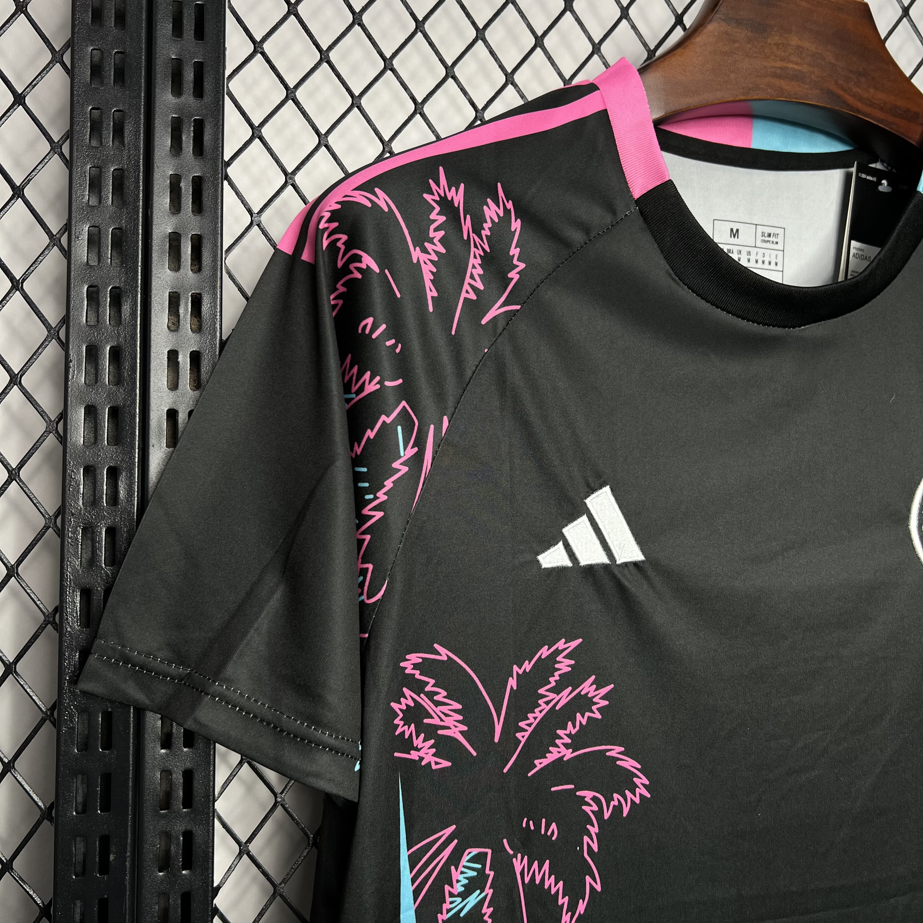 INT M.A.M 24-25 Black Summer Coconut Tree Style Jersey - Fans Version - JerseysGala
