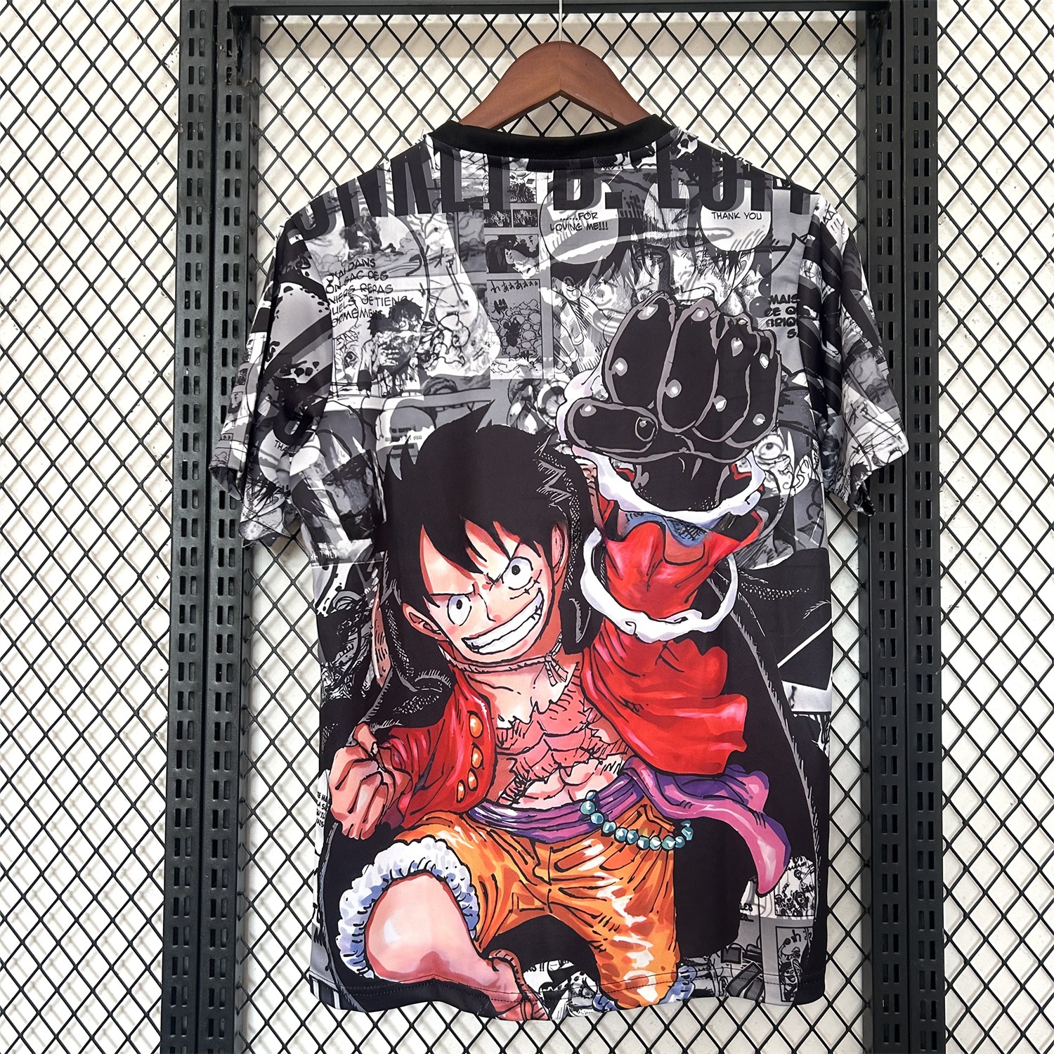Japan 25-26 One Piece Luffy Flame Fist Special Edition Jersey - Fans Version - JerseysGala