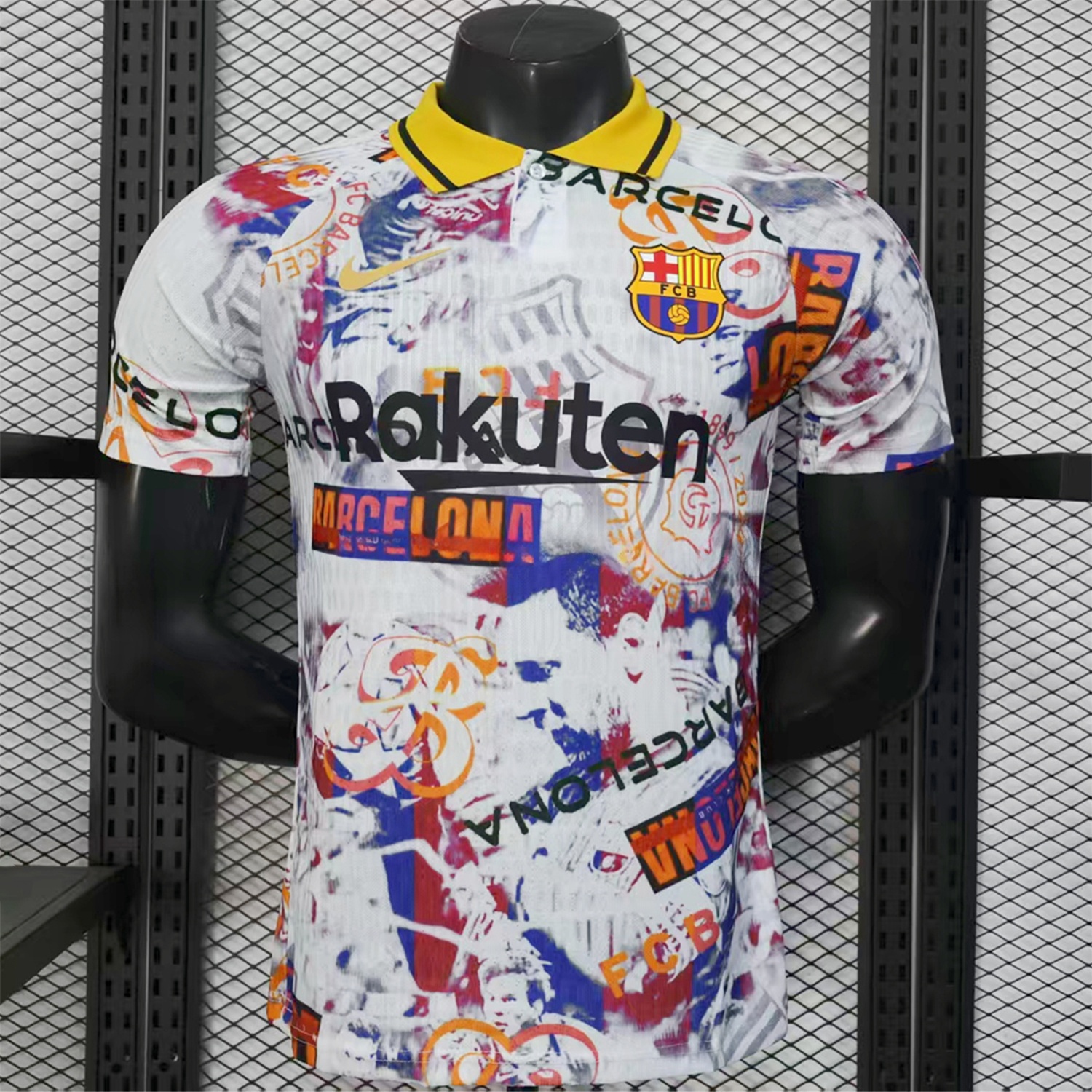 B.A.R.S.A 25-26 Team Logo Collection POLO Colorful Special Jersey - Player Version - JerseysGala