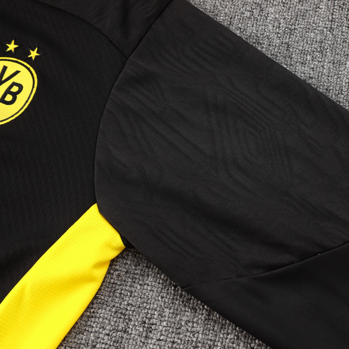 Dortmund 24-25 Long Sleeve Training Set - Player Version - Black - JerseysGala