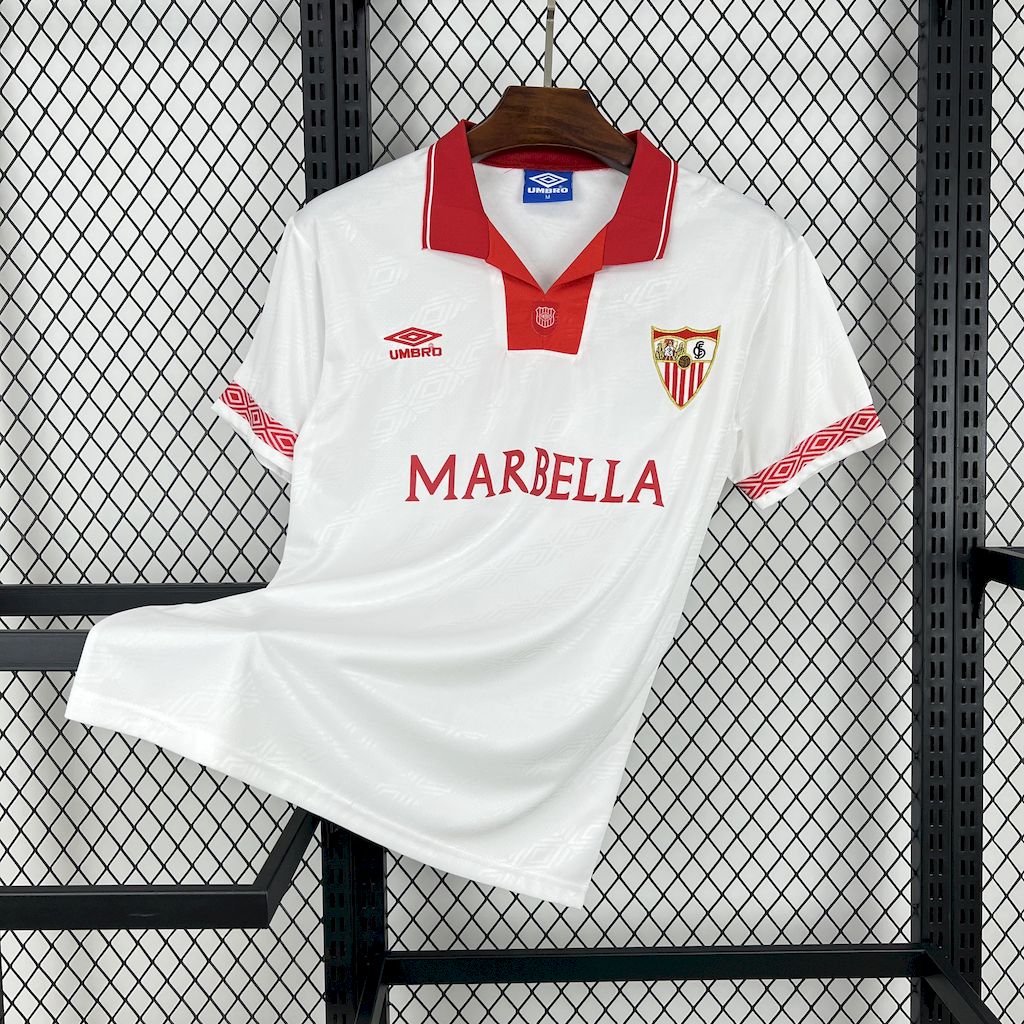 Retro Sevilla FC 1994-96 Home Jersey - JerseysGala