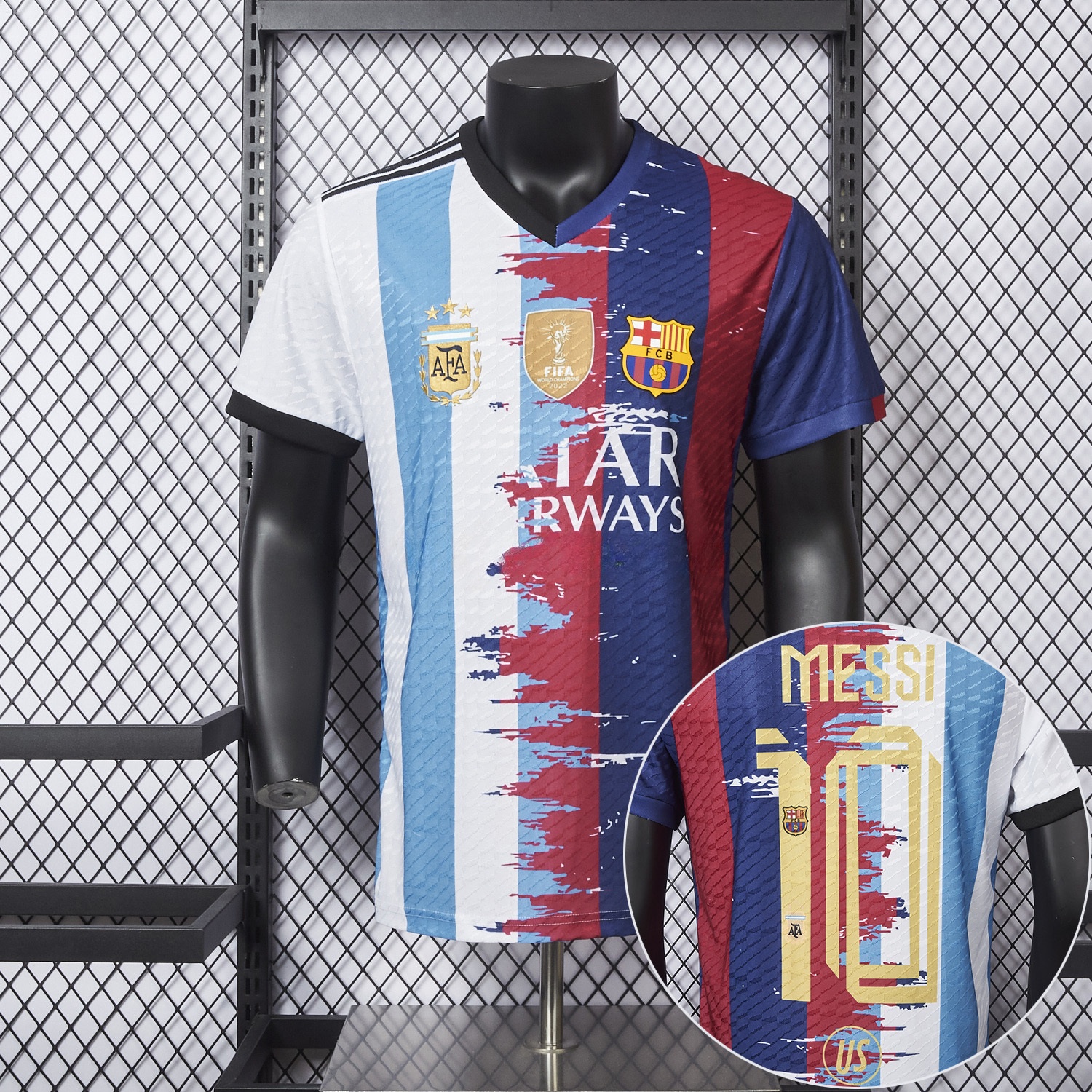 Messi 25-26 Argentina & B.A.R.S.A Special Jersey - Player Version - JerseysGala