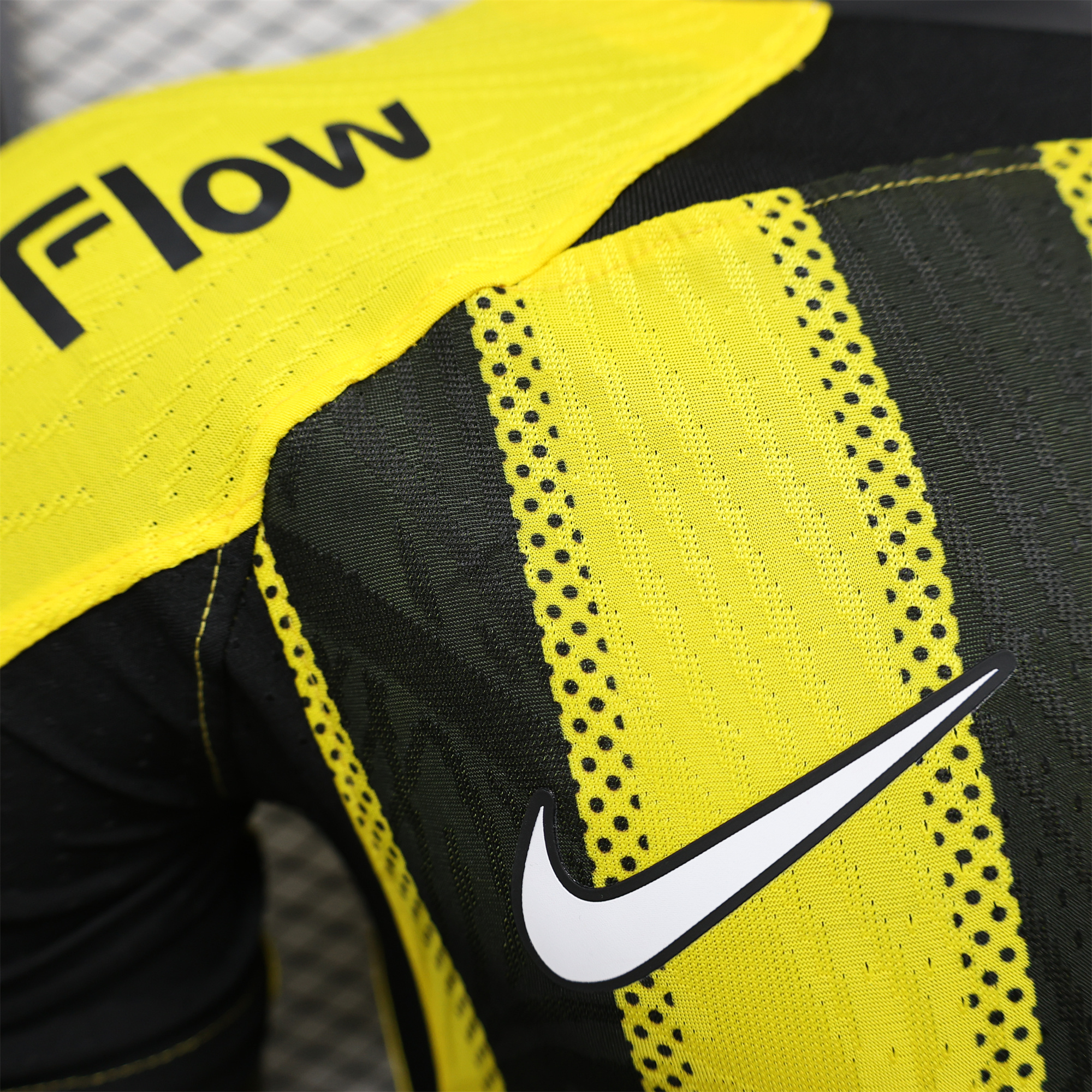 Al Ittihad Jeddah United 24-25 Home Jersey with New Sponsers - Player Version - JerseysGala