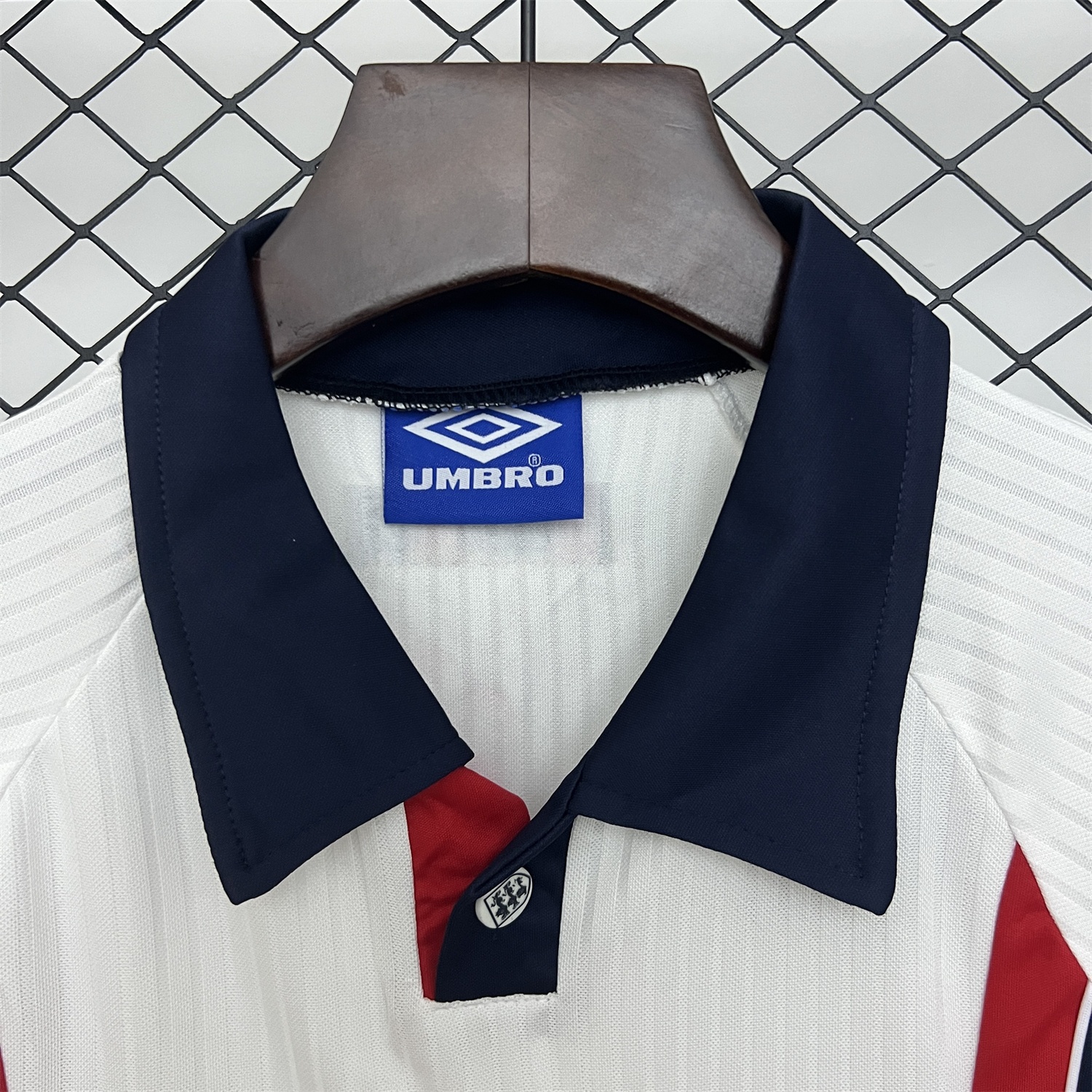 Retro England 1998 Home Kids Kit - JerseysGala