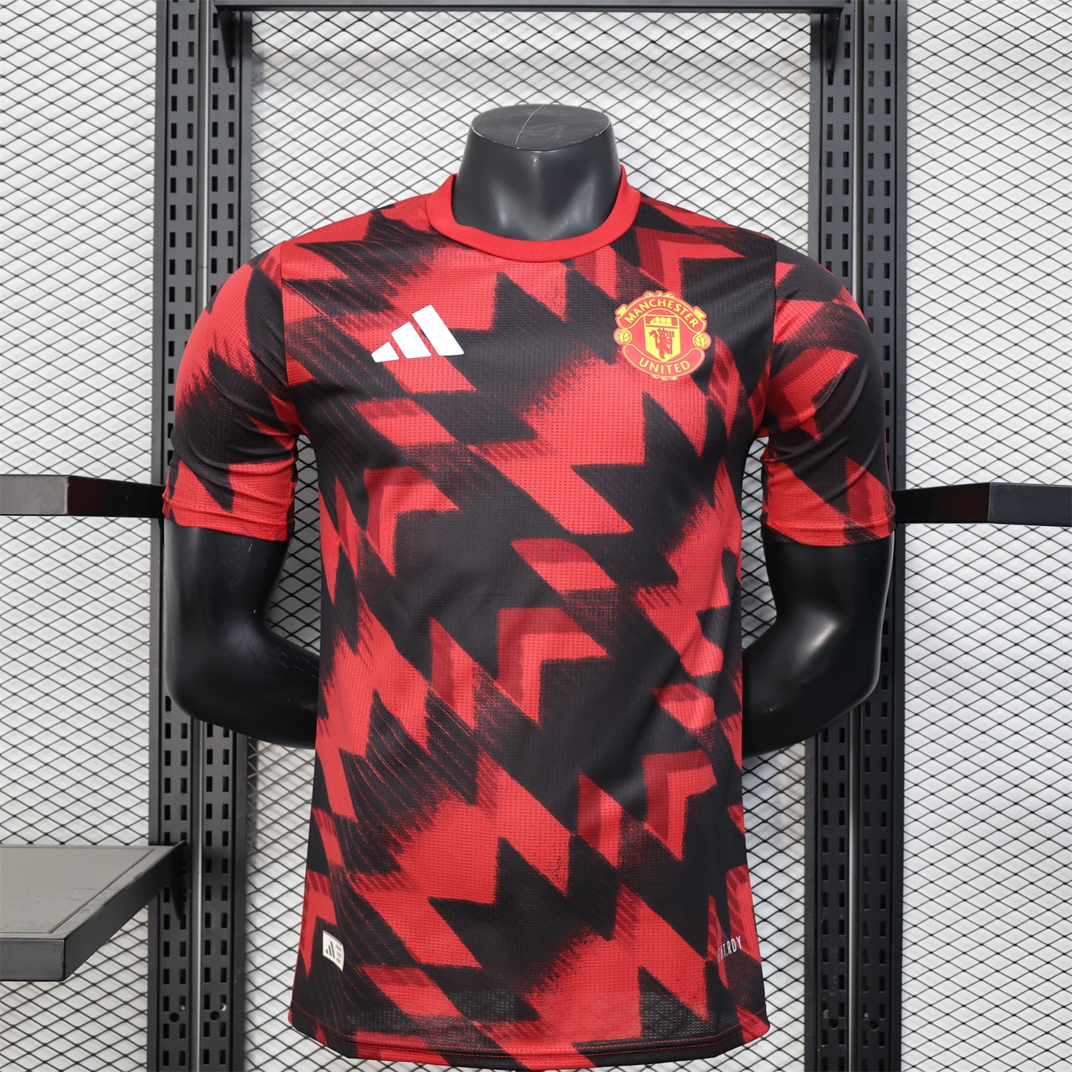 Manchester United 25-26 Red Pre-match Training Jersey - Player Version - JerseysGala