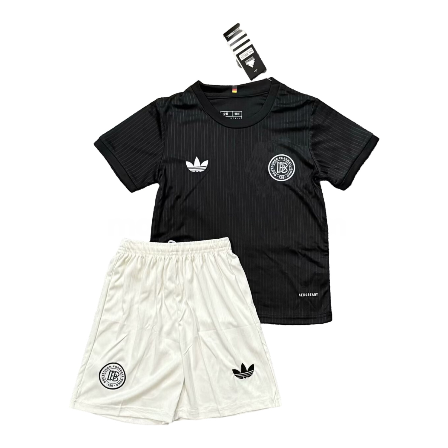 Germany 2025 Black 125-Year Anniversary Kids Kit - JerseysGala