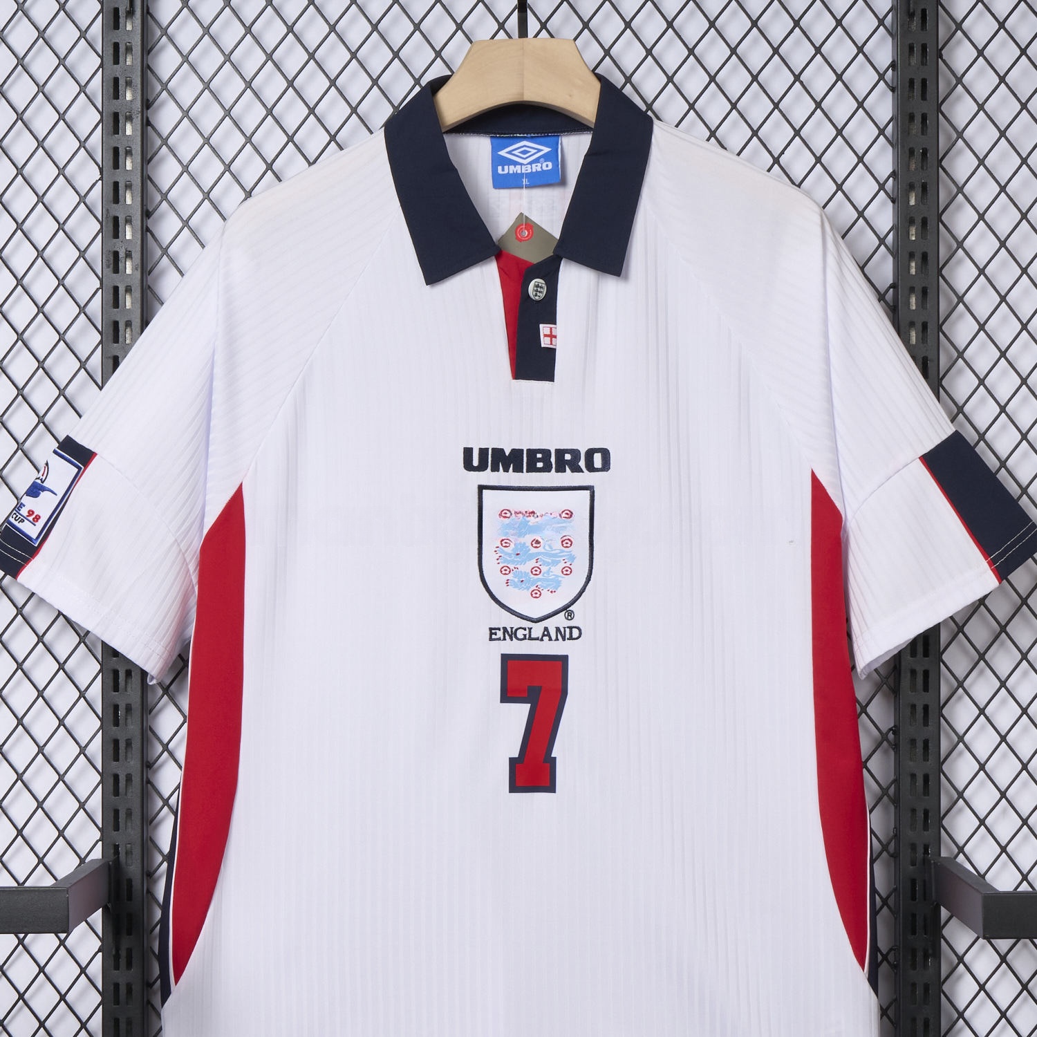 Retro England 1998 Home Jersey - JerseysGala