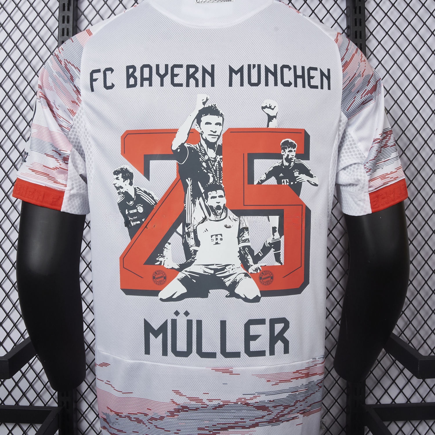 【MÜLLER 25 Pattern】Bayern Munich 25-26 Away Jersey - Player Version - JerseysGala