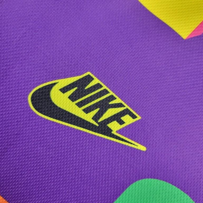 Retro Mexico 1995 Goalkeeper Purple Orange Jersey - JerseysGala