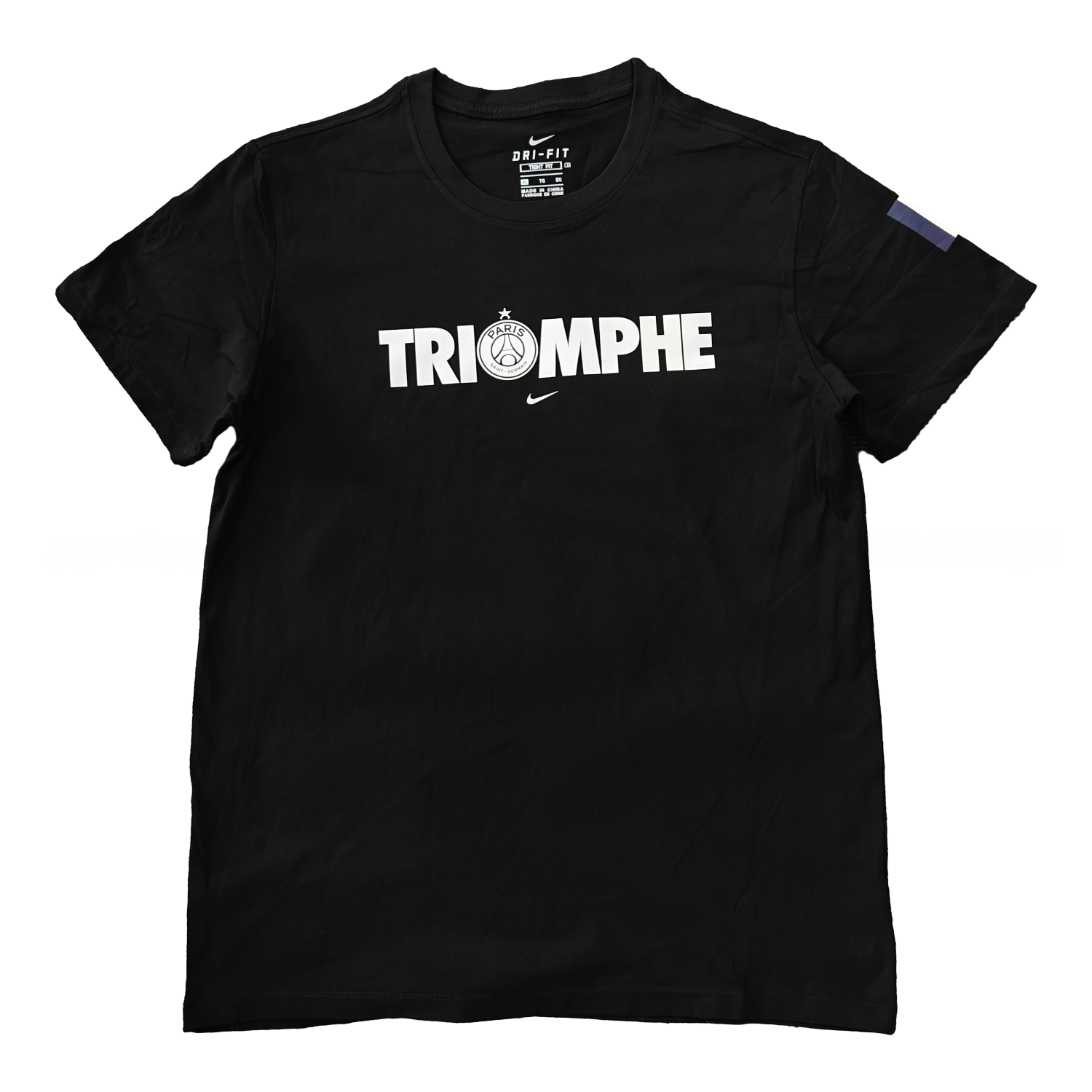 Paris Saint-Germain PSG 2025 Champions League Commemorative Black T-shirt - JerseysGala