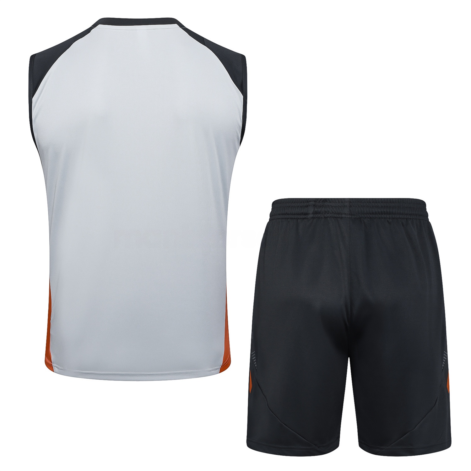 Benfica 25-26 Vest Training Set - Grey Vest and Deep Grey Shorts - JerseysGala