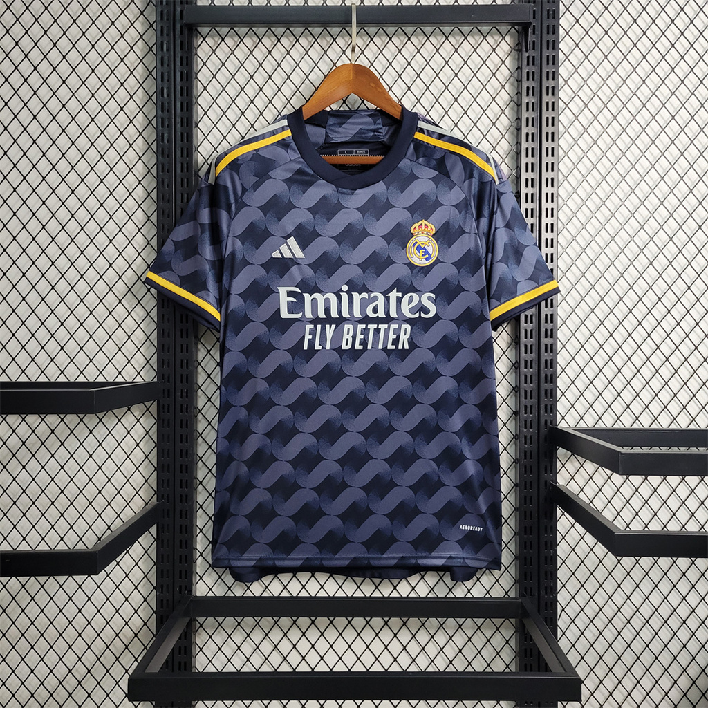 Real Madrid 23/24 Away Blue Jersey - Fans Version - JerseysGala
