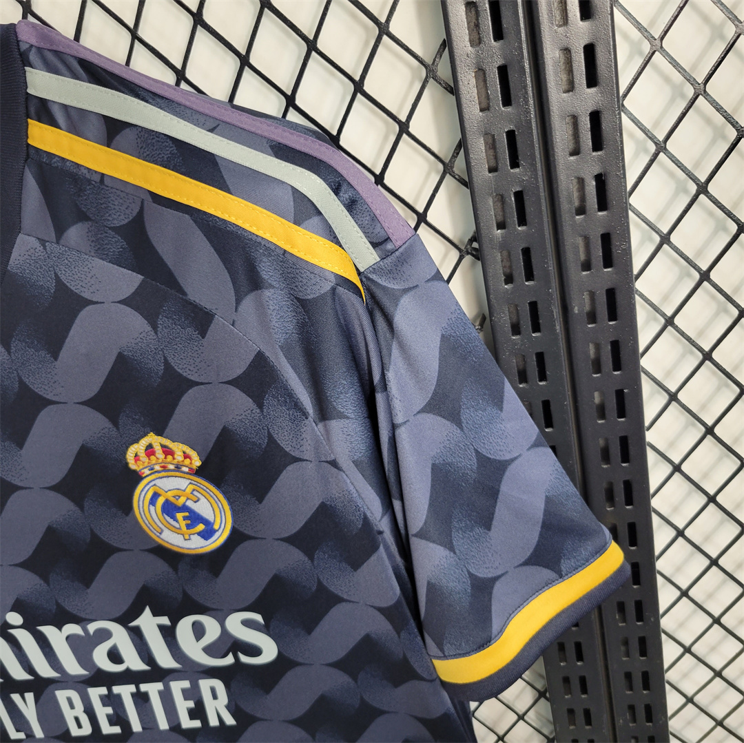 Real Madrid 23/24 Away Blue Jersey - Fans Version - JerseysGala