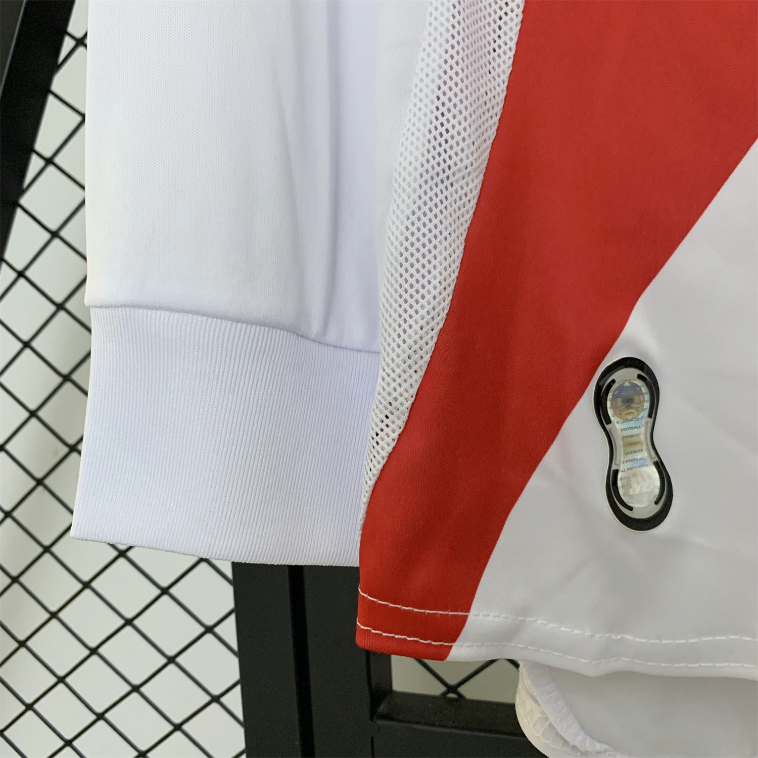 Retro River Plate 2006-07 Home Long Sleeves Jersey - JerseysGala