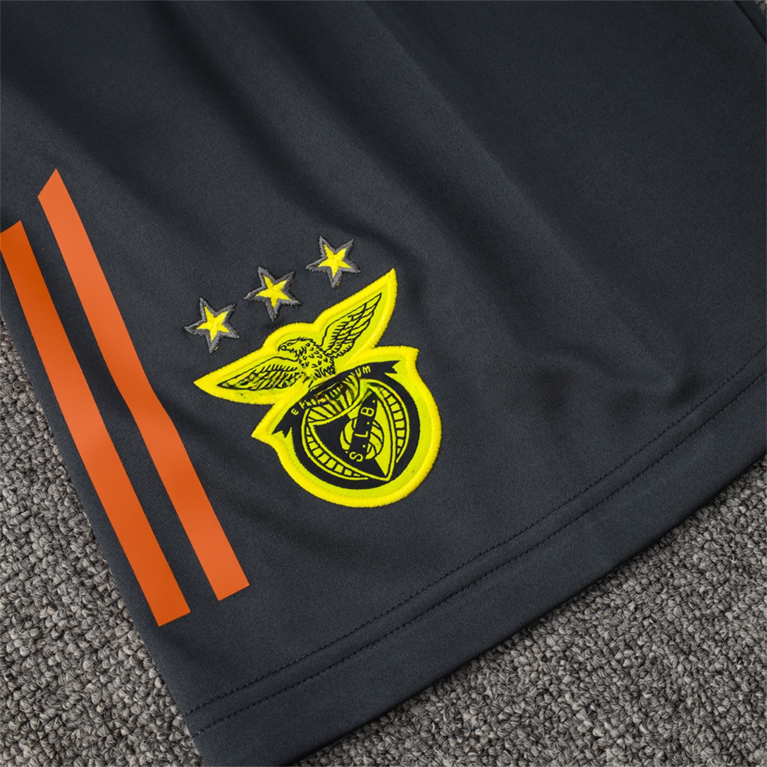 Benfica 25-26 Vest Training Set - Grey Vest and Deep Grey Shorts - JerseysGala