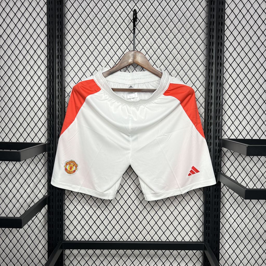 Manchester United 24-25 Home Shorts - Fans Version - JerseysGala