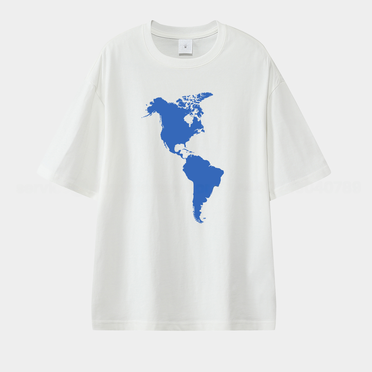 Club América Map Of The American Continent Unisex Pure Cotton T-shirt - JerseysGala