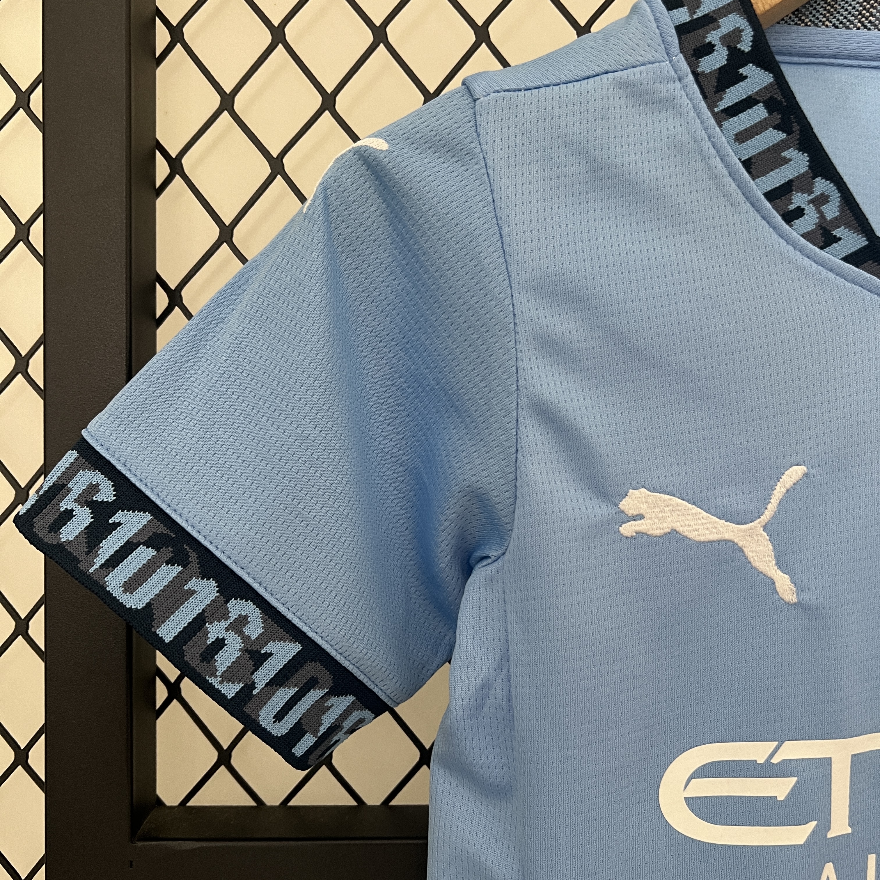 Manchester City 24-25 Home Stadium Kids Kit - JerseysGala