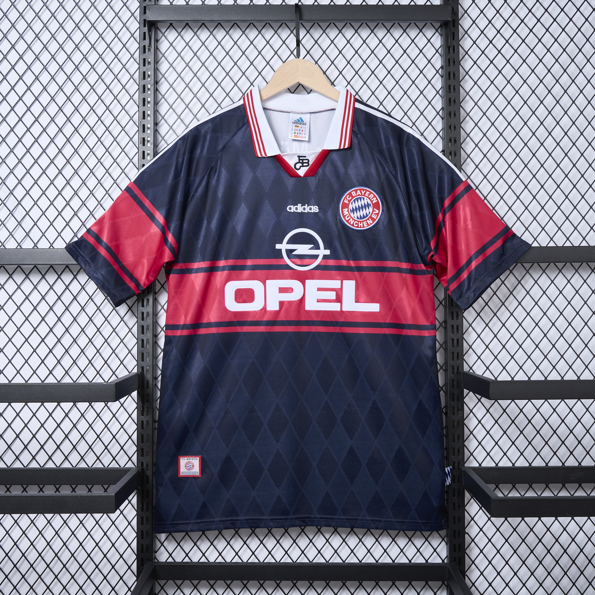Retro Bayern Munich 1997-99 Home Stadium Jersey - JerseysGala