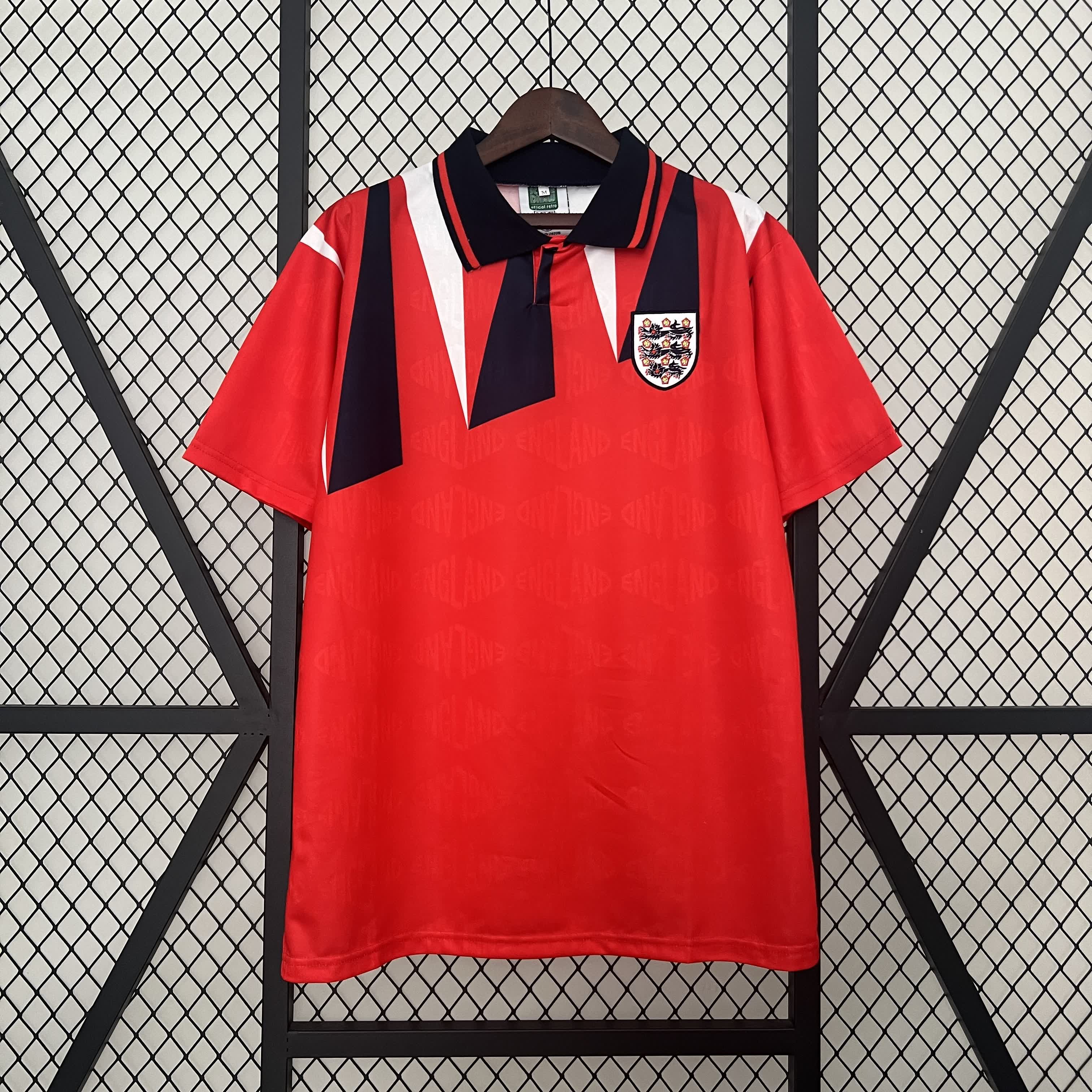 Retro England 1992 Away Jersey - Fans Version - JerseysGala