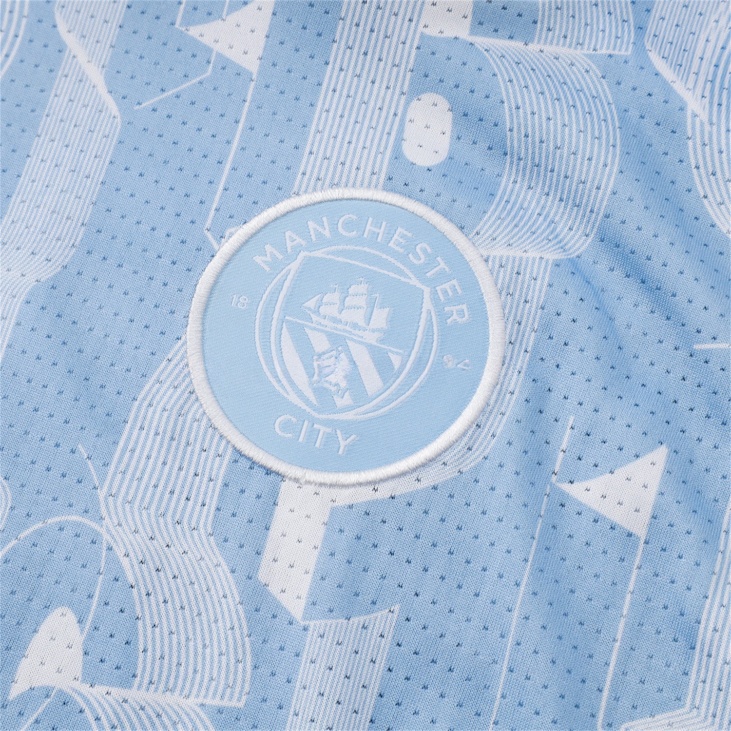 Manchester City 25-26 Vest Training Set - Sky Blue Vest and Deep Blue Shorts - JerseysGala