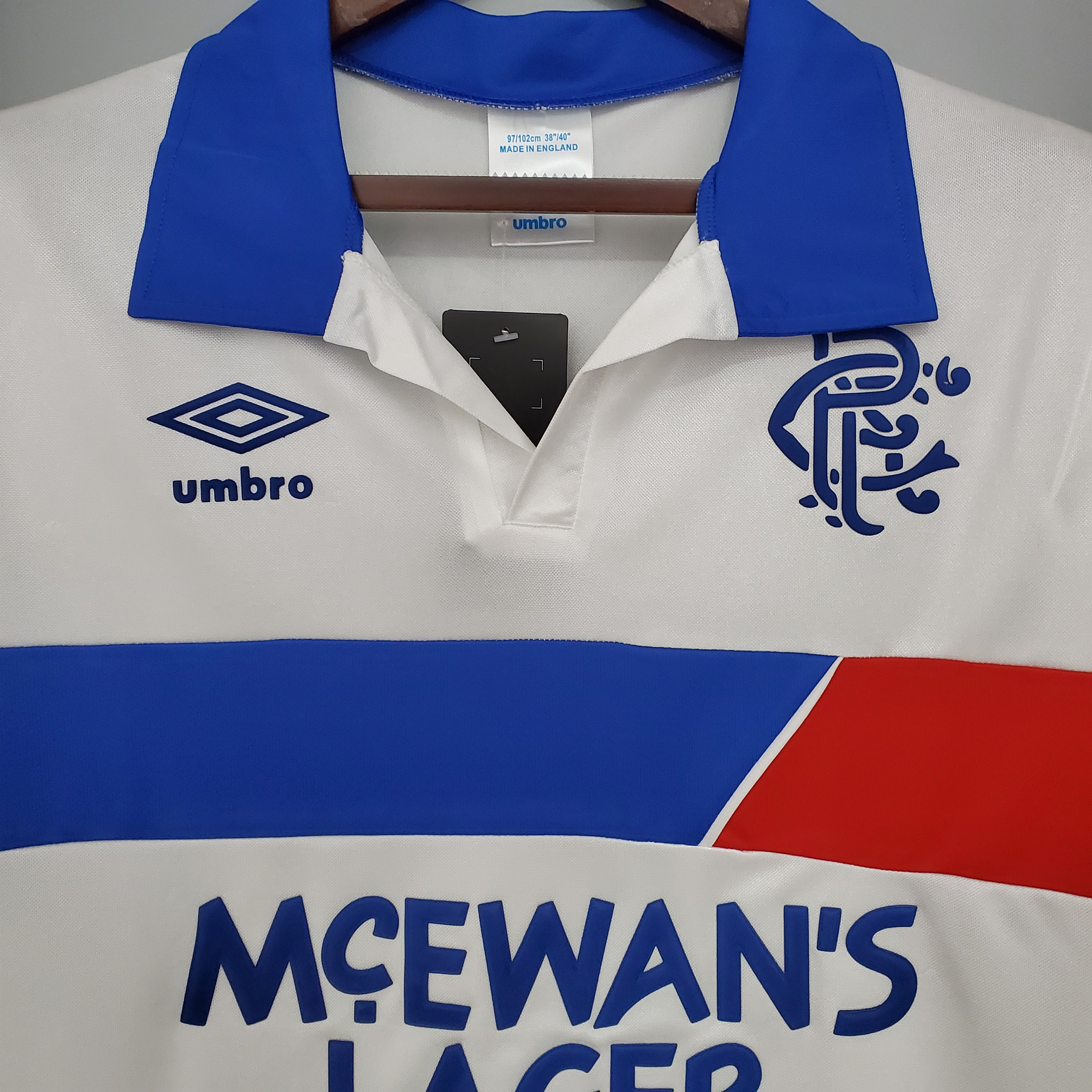 Retro Glasgow Rangers 1994 Away Stadium Jersey - JerseysGala