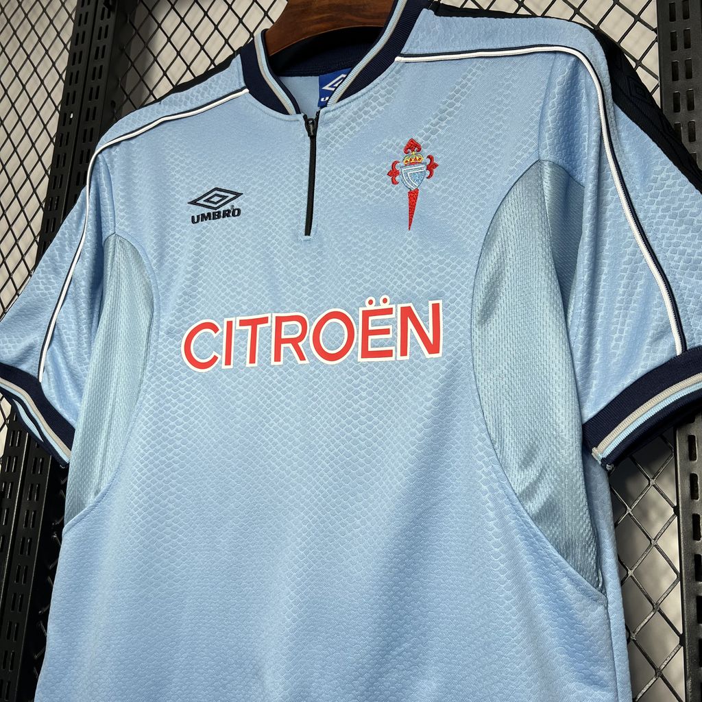 Retro Celta Vigo 1999-00 Home Stadium Jersey - JerseysGala