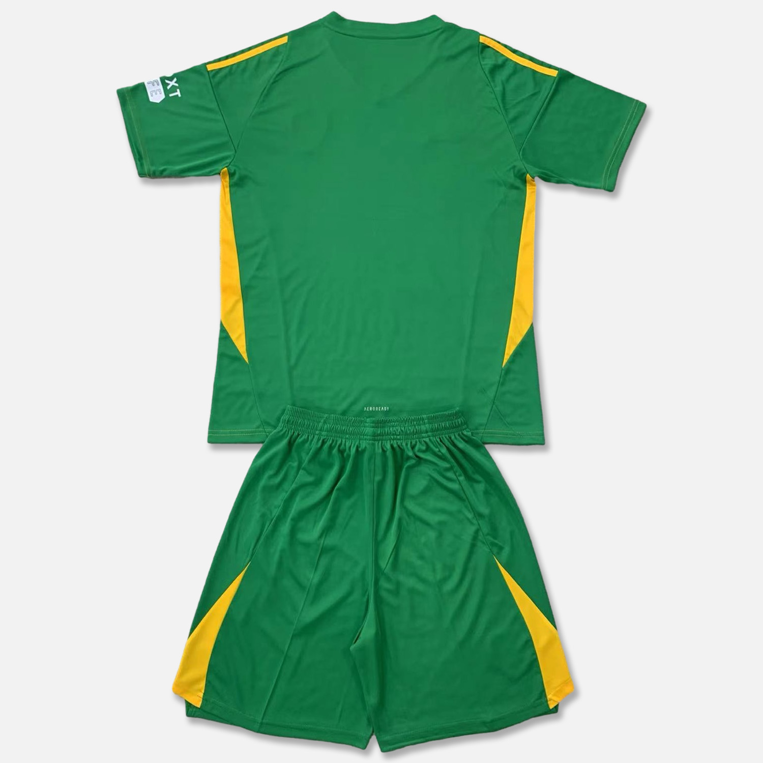 Leeds United 24-25 Fruit Green Goalkeeper Men's Adult Jersey Set - Fans Version - JerseysGala