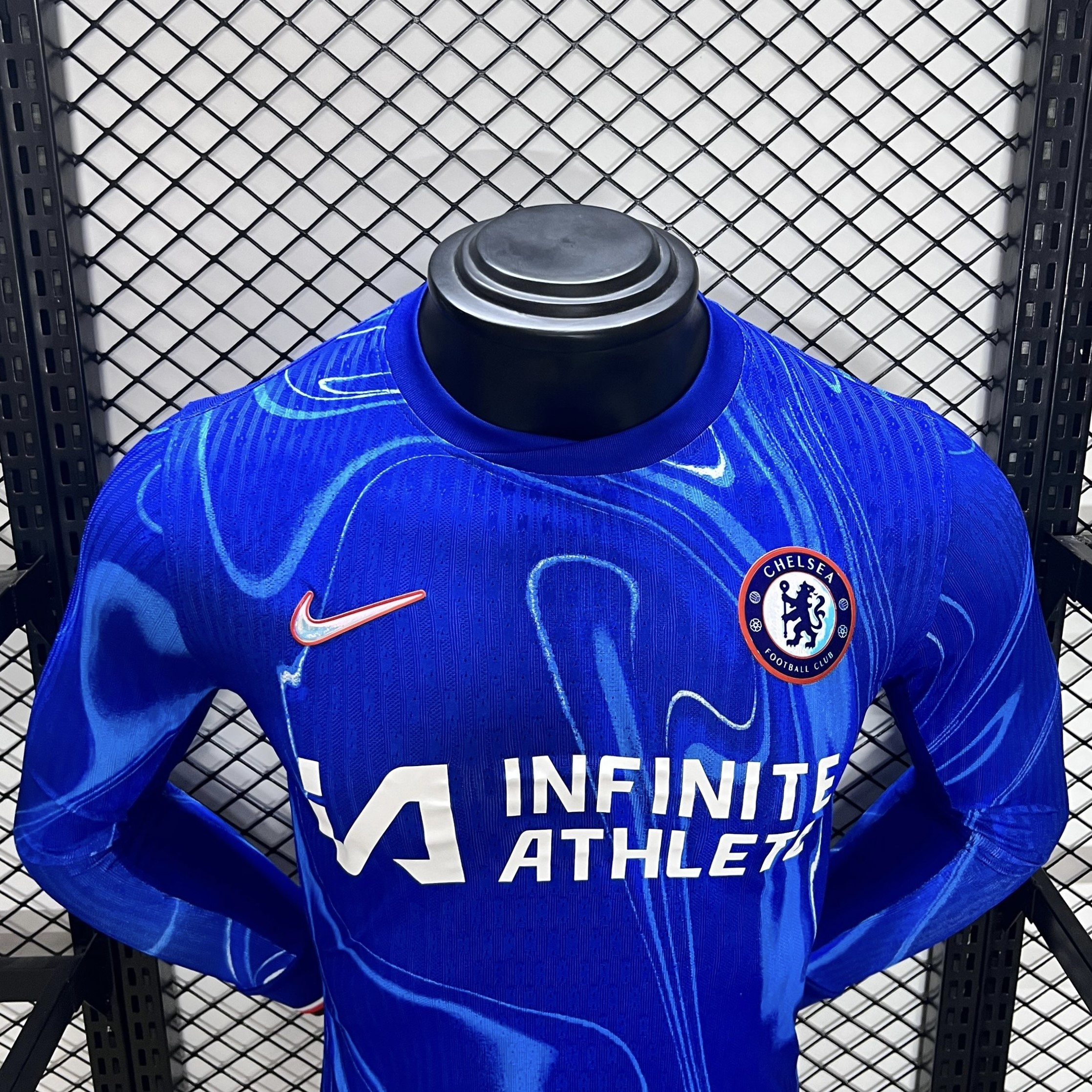 CHELSEA 24-25 Home Long Sleeve Jersey - Player Version - JerseysGala