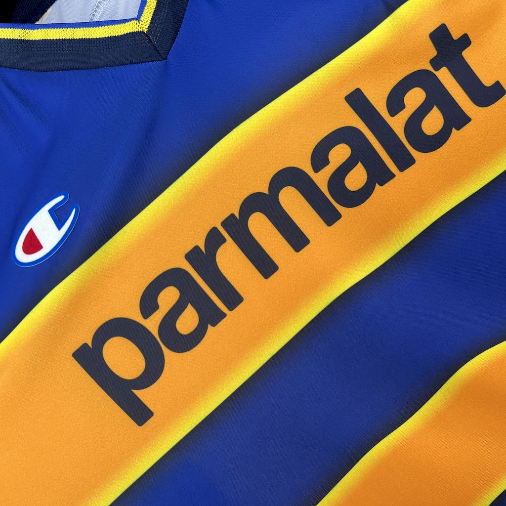 Retro Parma 2002-03 Home Jersey - Fans Version - JerseysGala