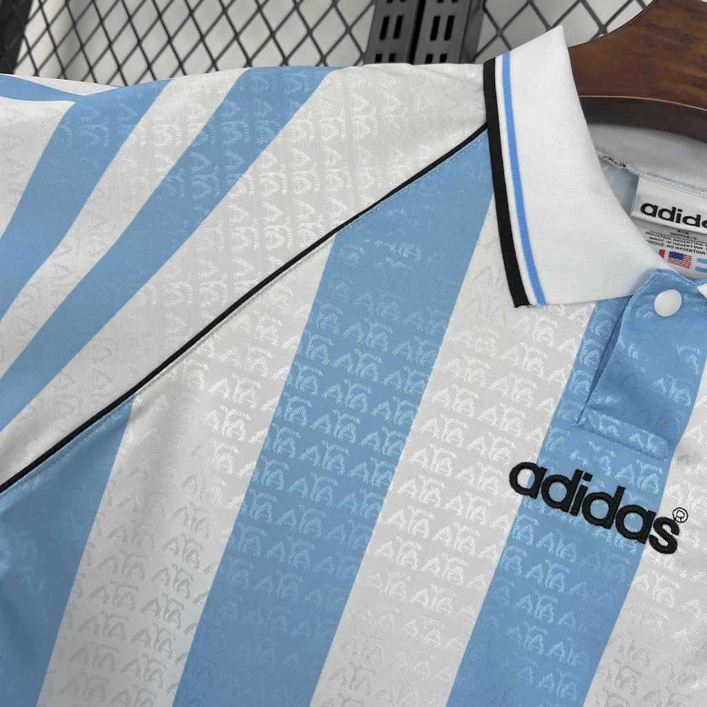 Retro Argentina 1996 Home Jersey - JerseysGala