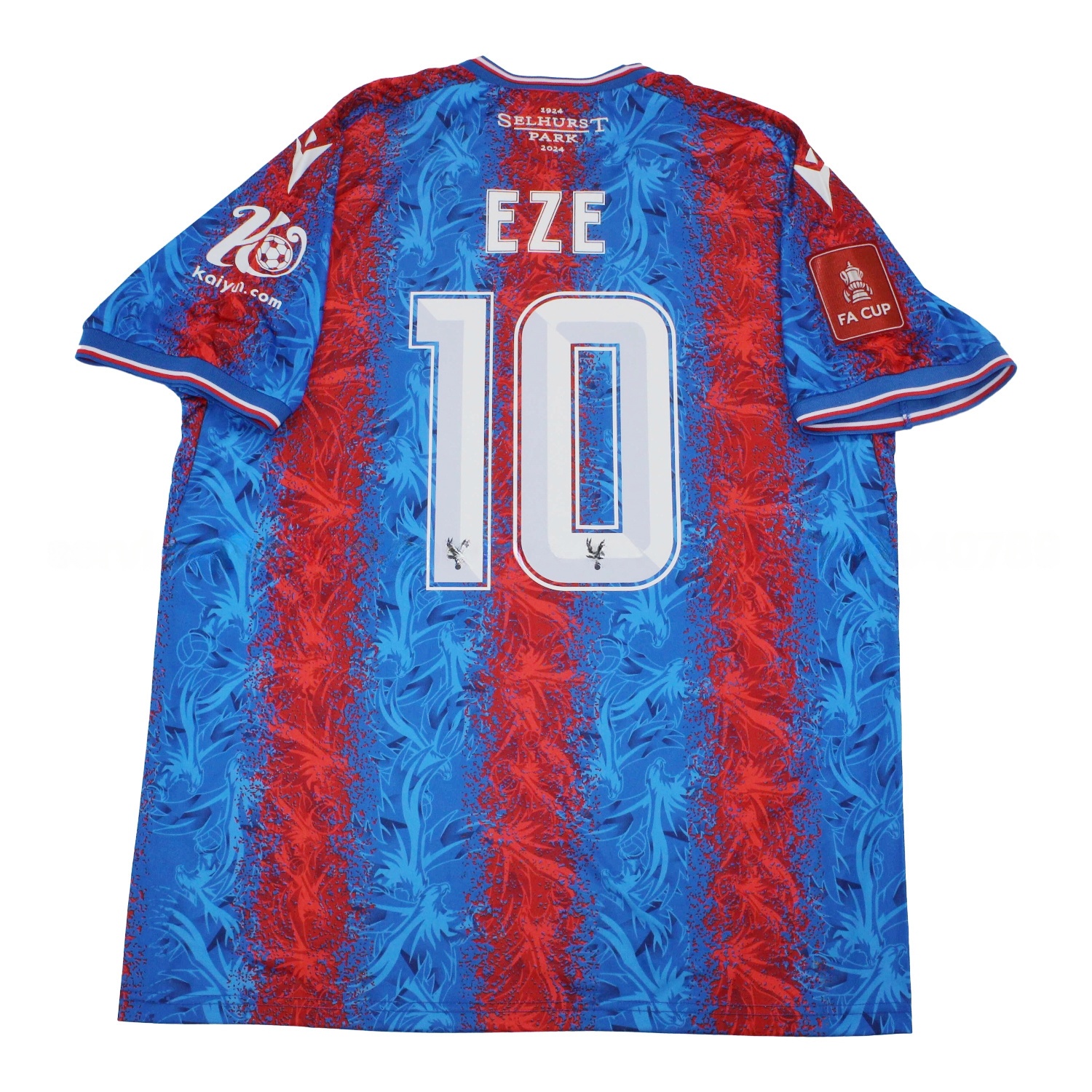 Crystal Palace 24-25 FA CUP FINAL Home Jersey - Fans Version - JerseysGala