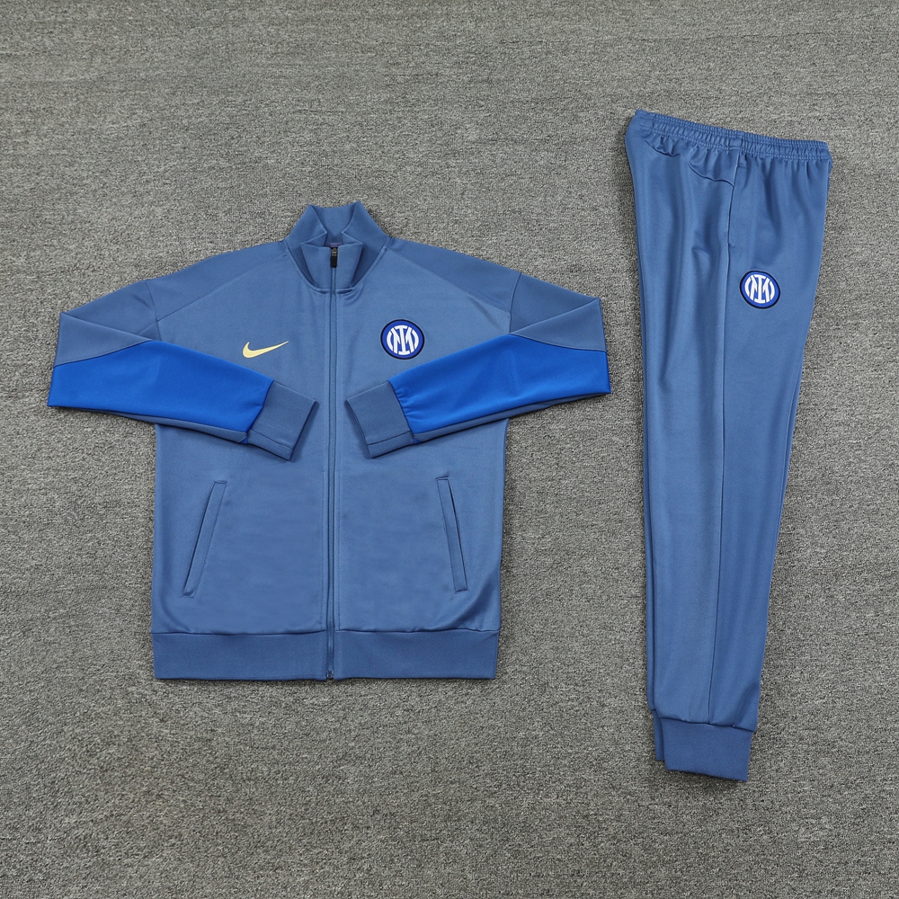 Inter Milan 24-25 Jacket Training Tracksuit - Light Blue - JerseysGala