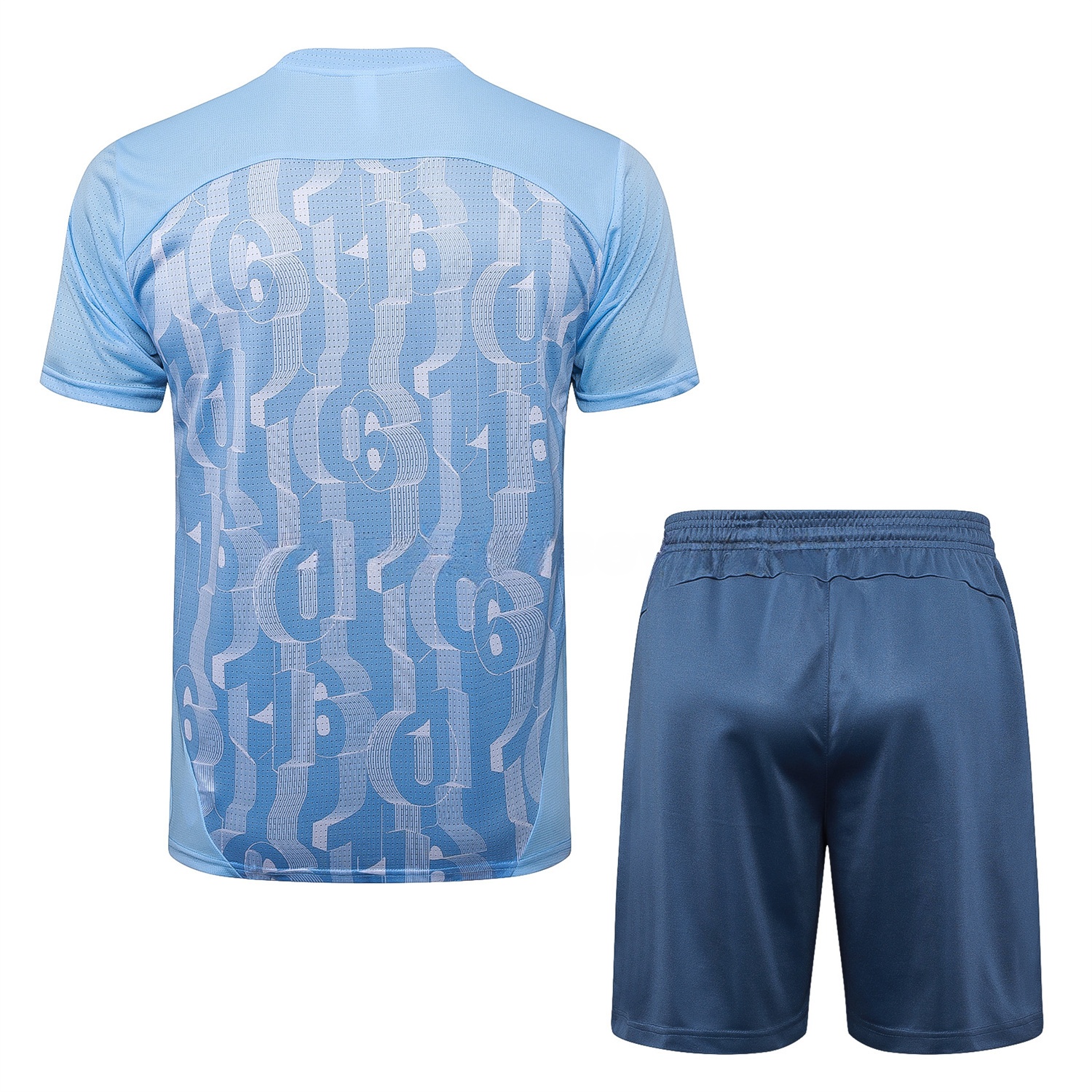 Manchester City 24-25 Short-Sleeve Training Set - Light Blue - JerseysGala