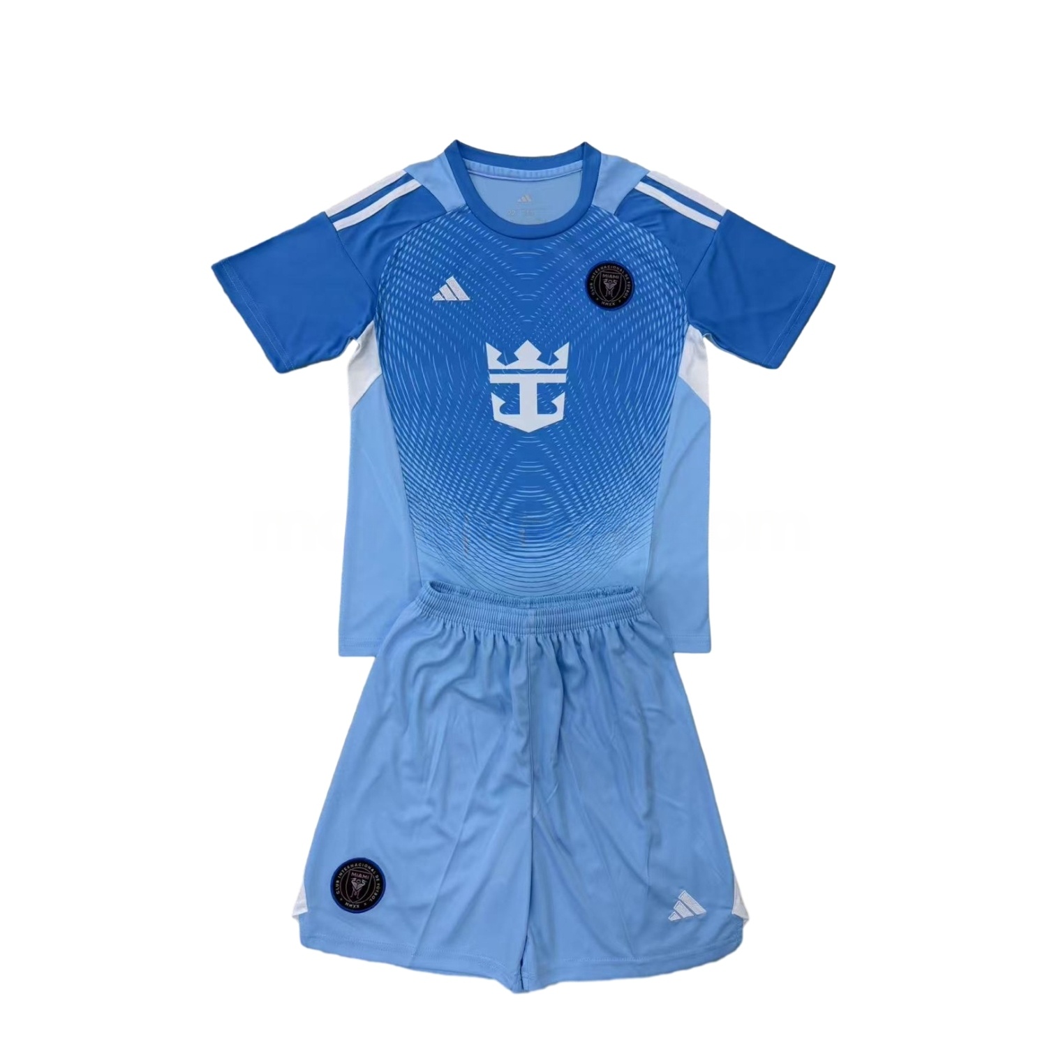 INT M.A.M 25-26 Blue Goalkeeper Kids Kit - JerseysGala