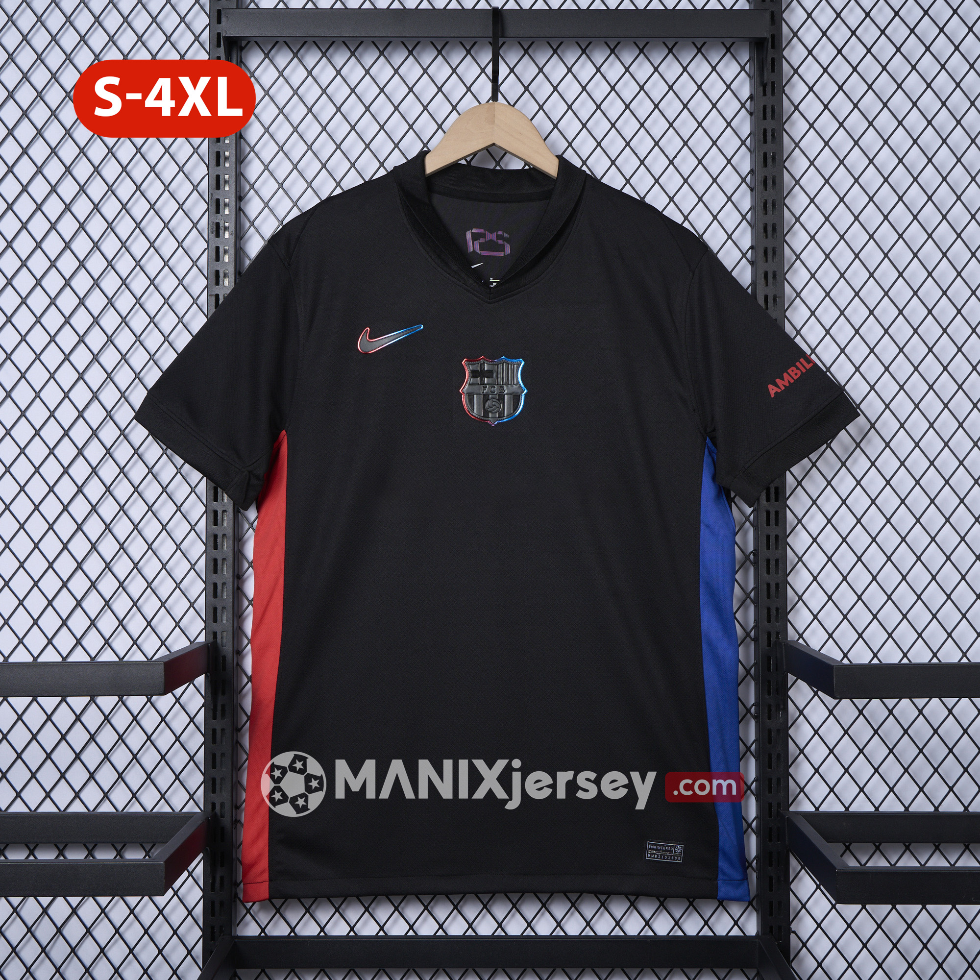 Barcelona 24-25 Away Unsponsored Jersey - Fans Version - JerseysGala